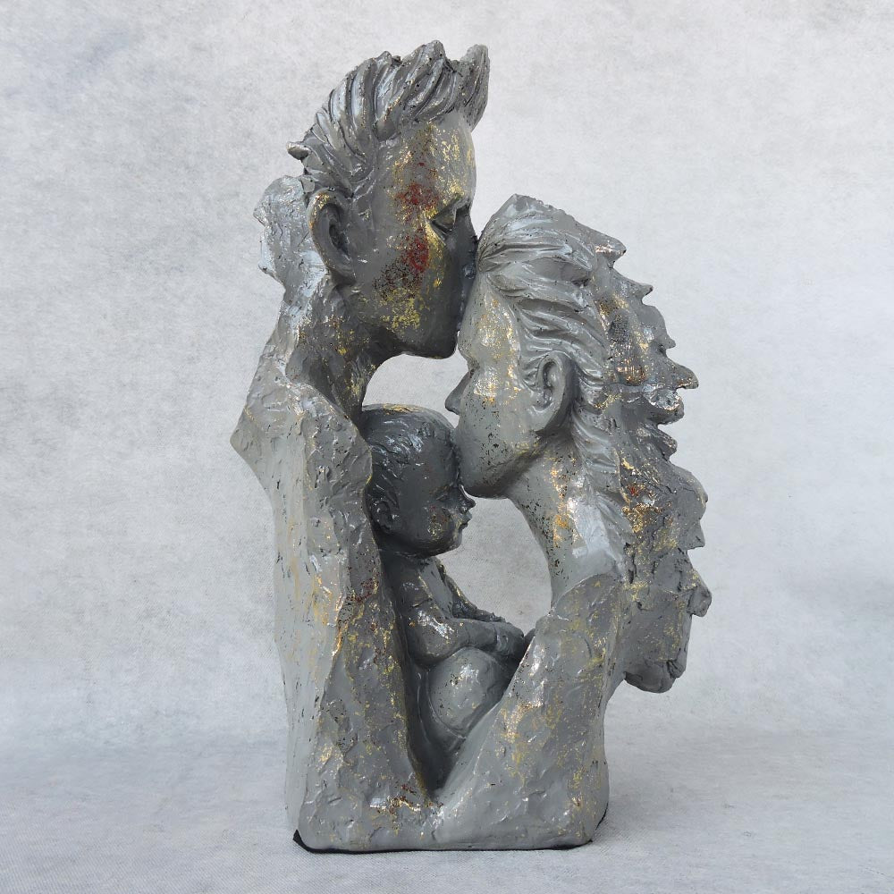 Grey Family With Gold Leafing by Satgurus