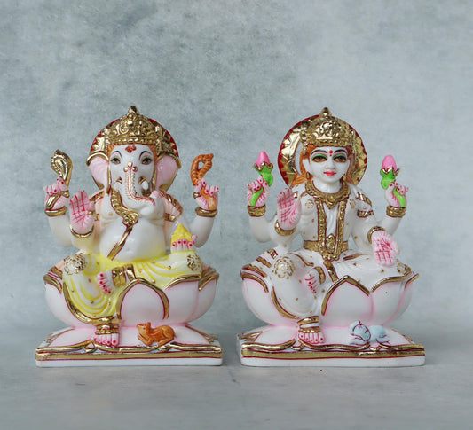 Laxmi Ganesha Idol by Sagurus