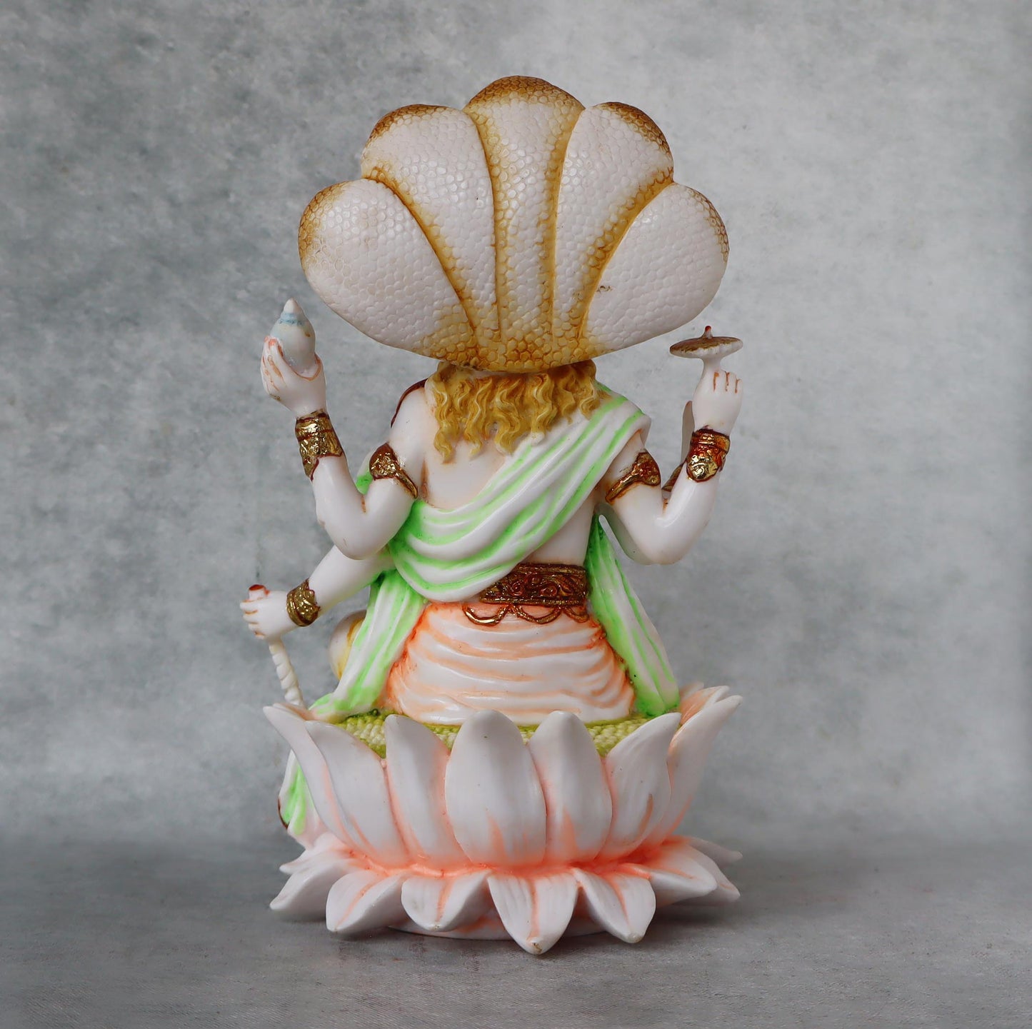 Vishnu Seated On Lotus by Satgurus