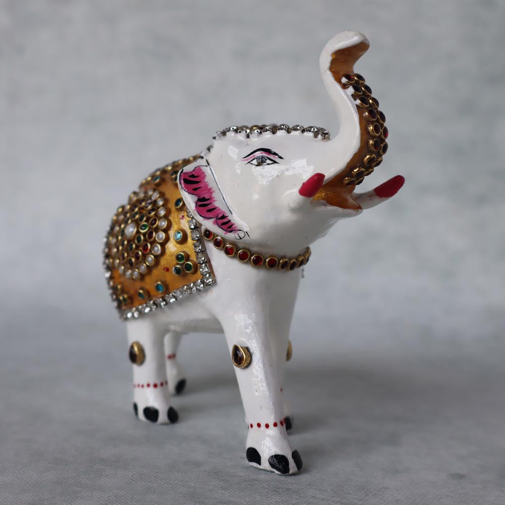 Elephant With Stone Work by Satgurus