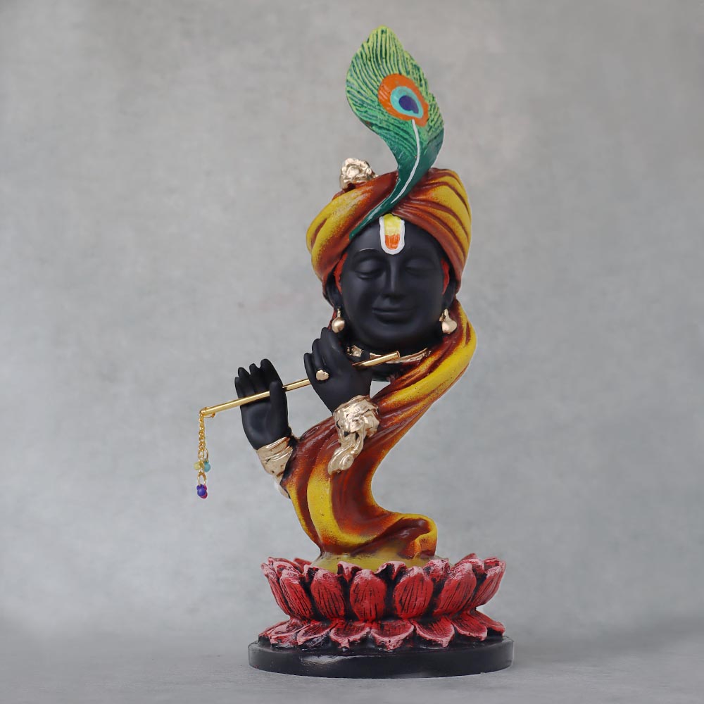 Krishna On Lotus Base by Satgurus
