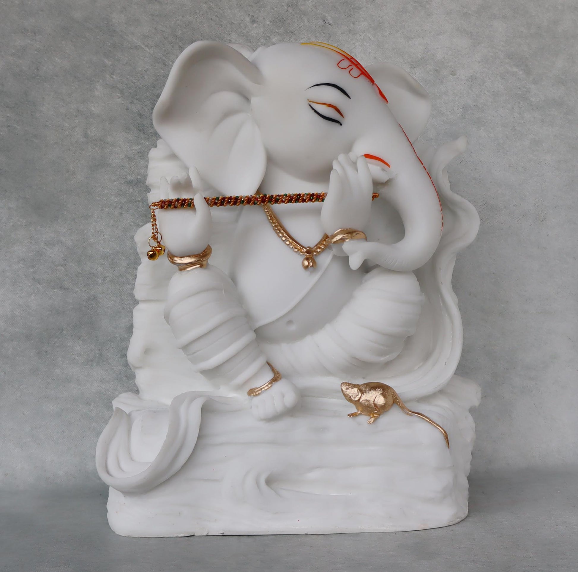 Side Face Ganesha With Bansuri by Satgurus