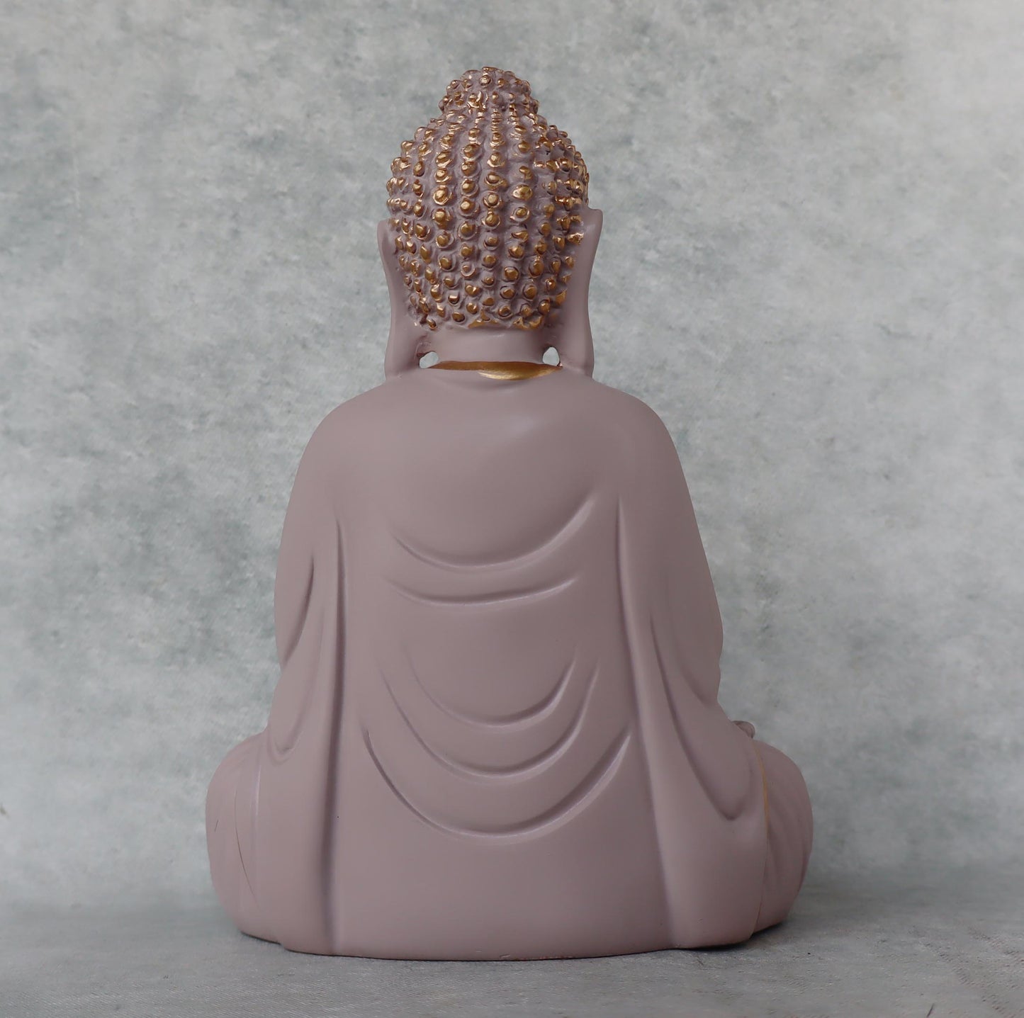 Mini Buddha In Abhaya Mudra / Rose Mauve by Satgurus