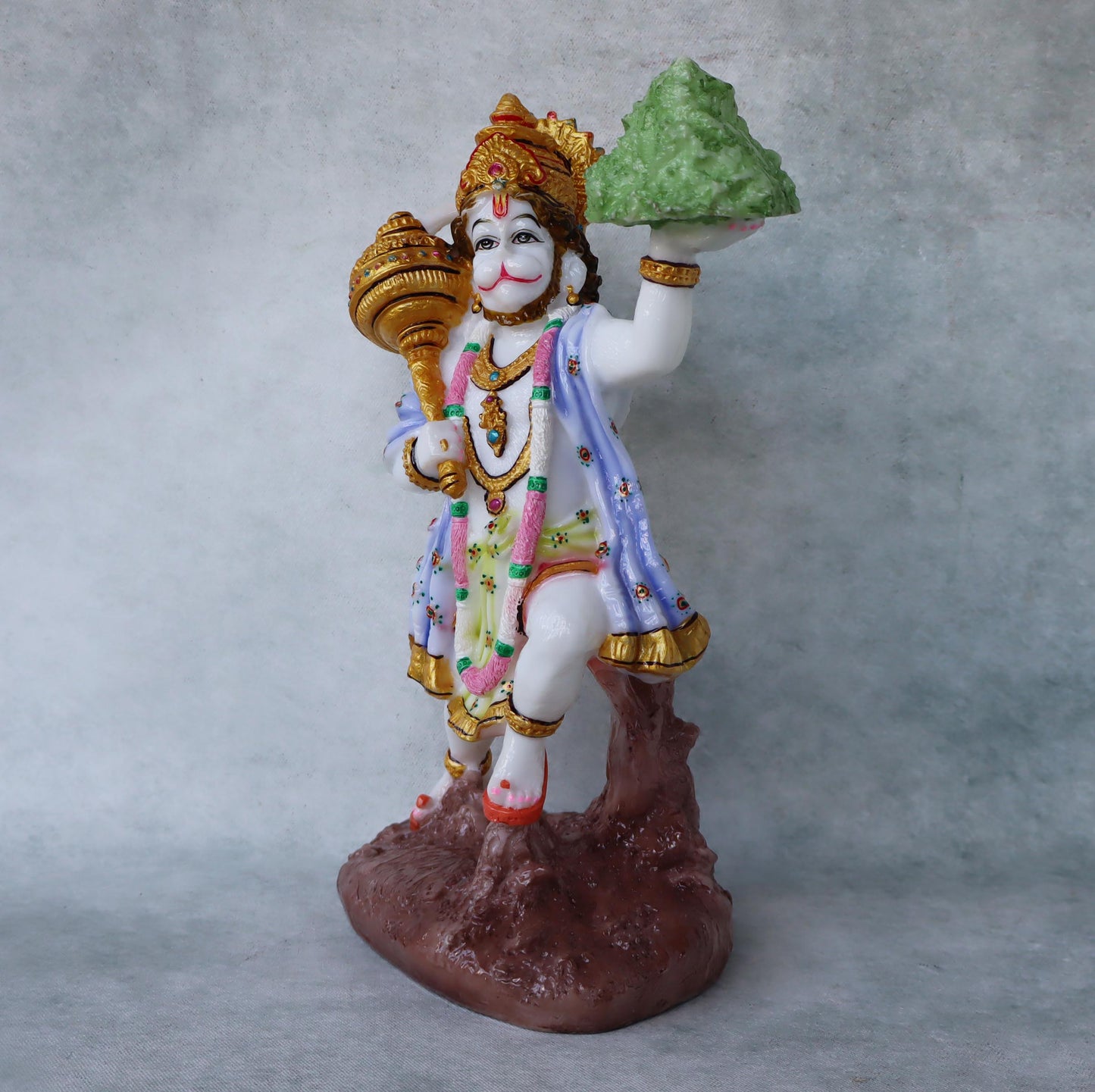 Hanuman With Sanjeevani Pastel Series by Satgurus