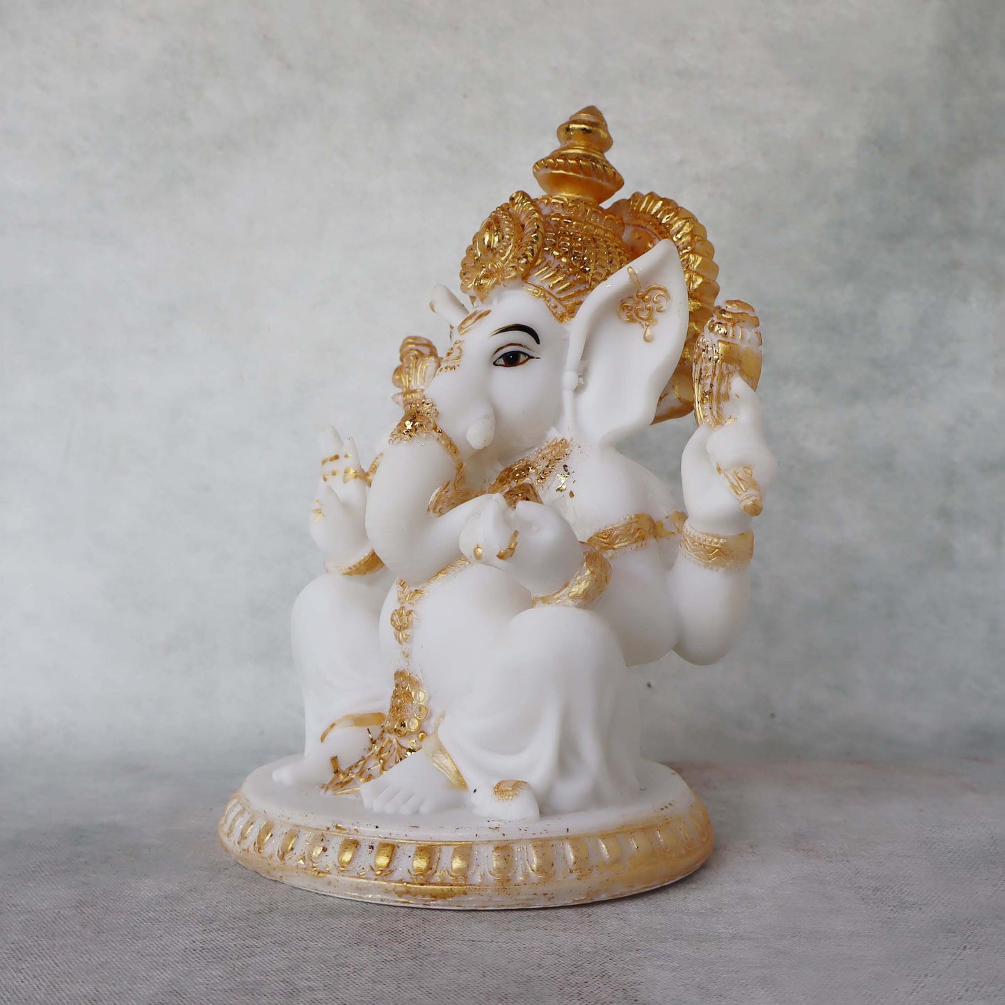Ganesh Ji Sitting on Base by Satgurus