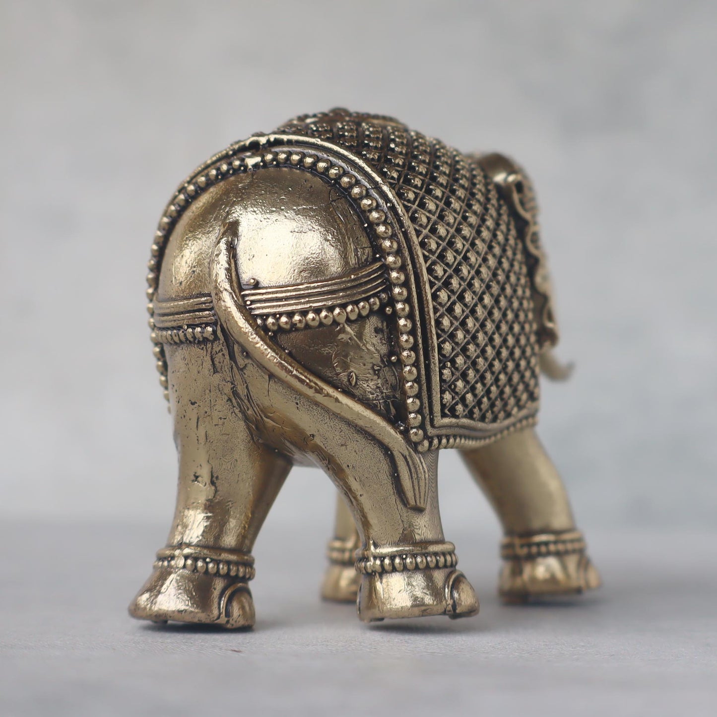 Ashtadhatu Elephant Showpiece by Satgurus