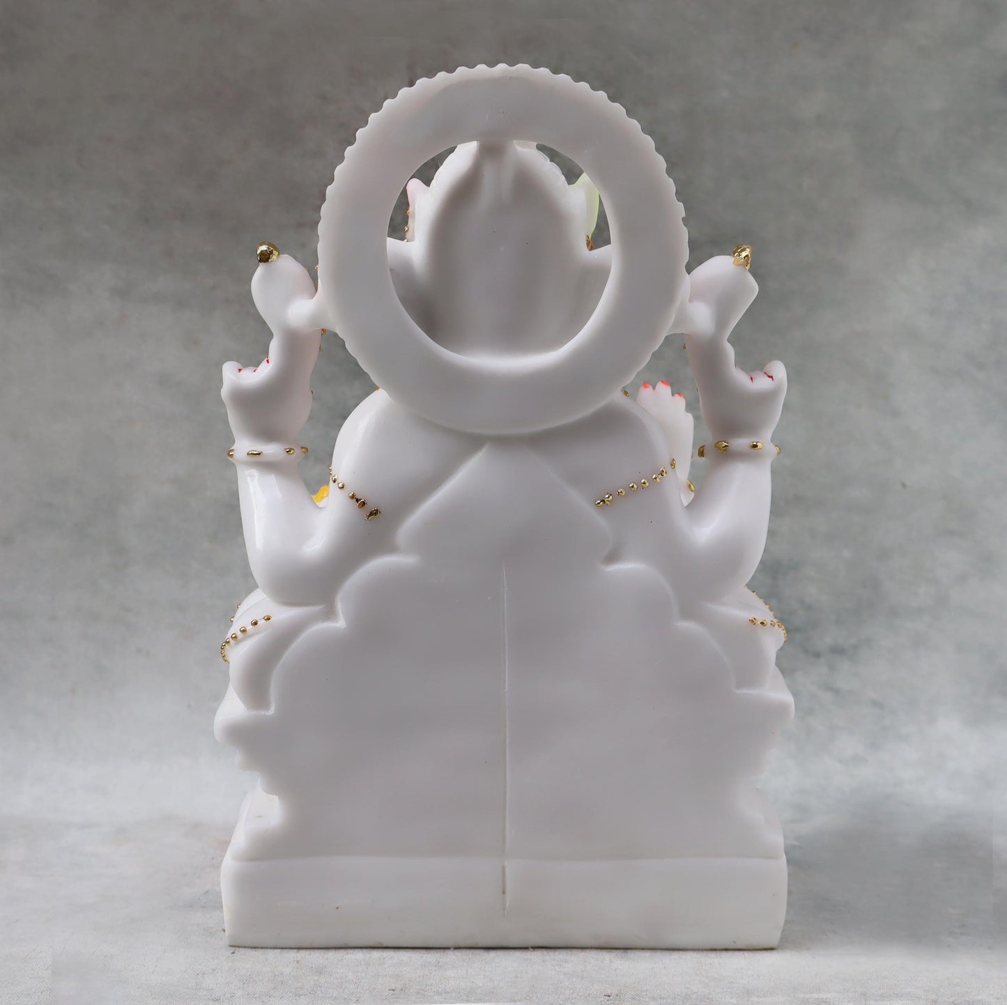 Ganeshji Sitting On Singhasan by Satgurus