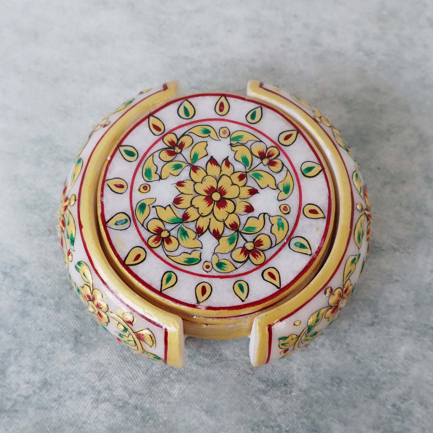 Colourful Coaster Set by Satgurus