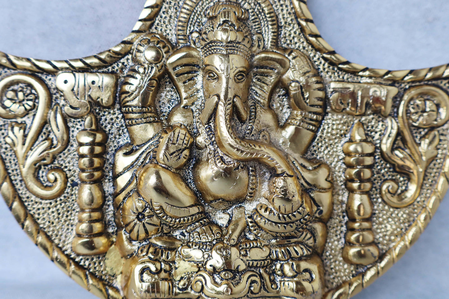 Feather Ganesha Wall Piece by Satgurus