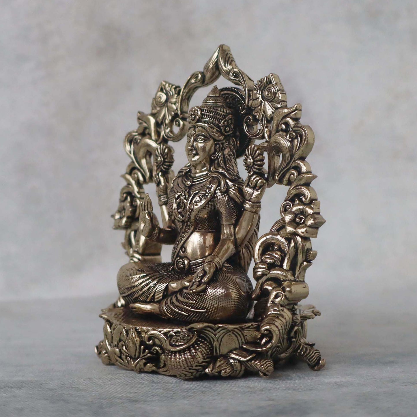 Mini Singhasan Laxmi Idol by Satgurus