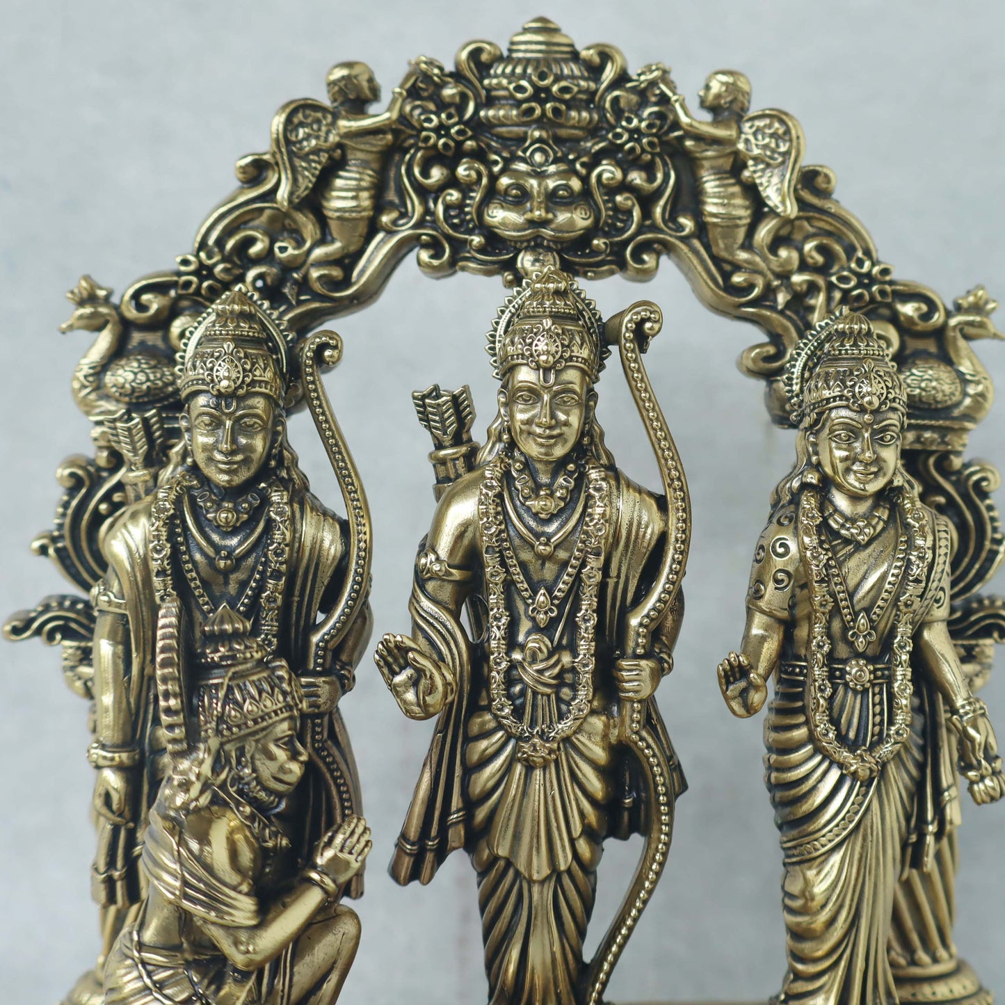 Ashtadhatu Ram Darbar In Brass Finish by Satgurus