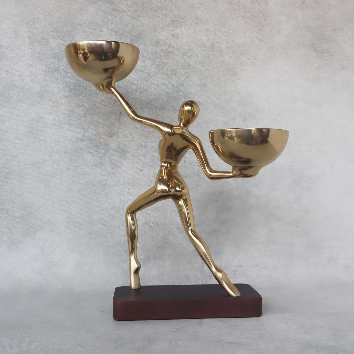 Abstract Lady Candle Holder by Satgurus