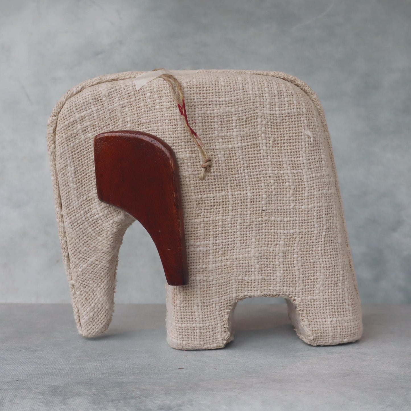 Elephant With Fabric & Wooden #2 Finish by Satgurus