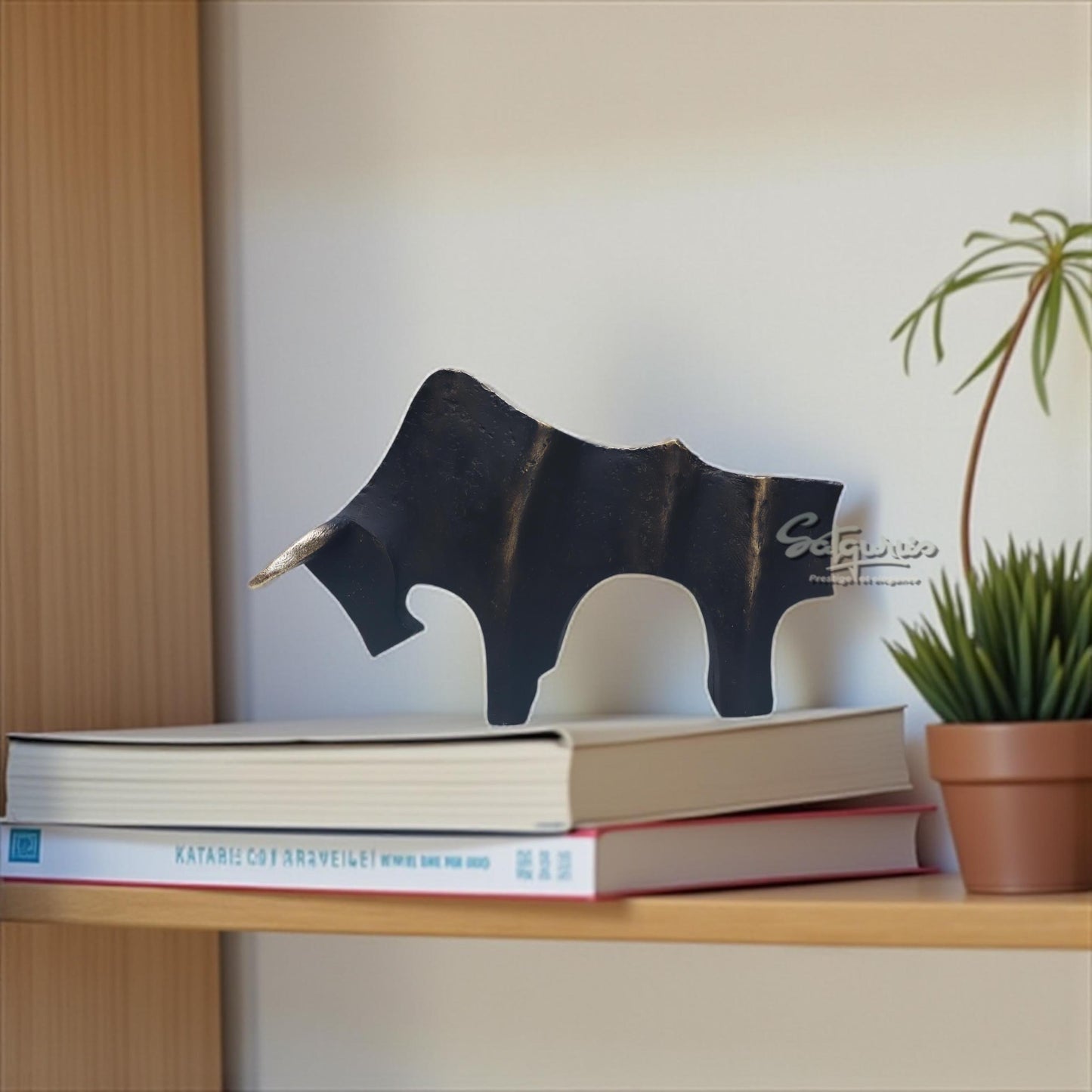 Regal Bull Sculpture by Satgurus