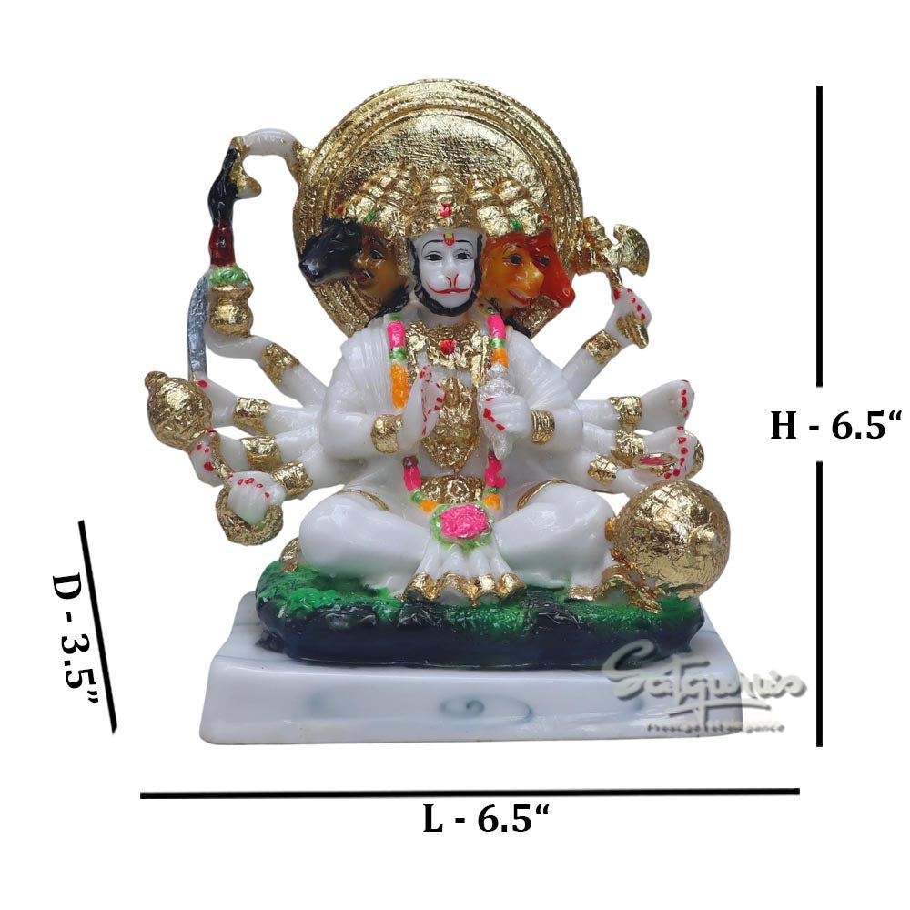 Panchmukhi Hanuman / Small by Satgurus