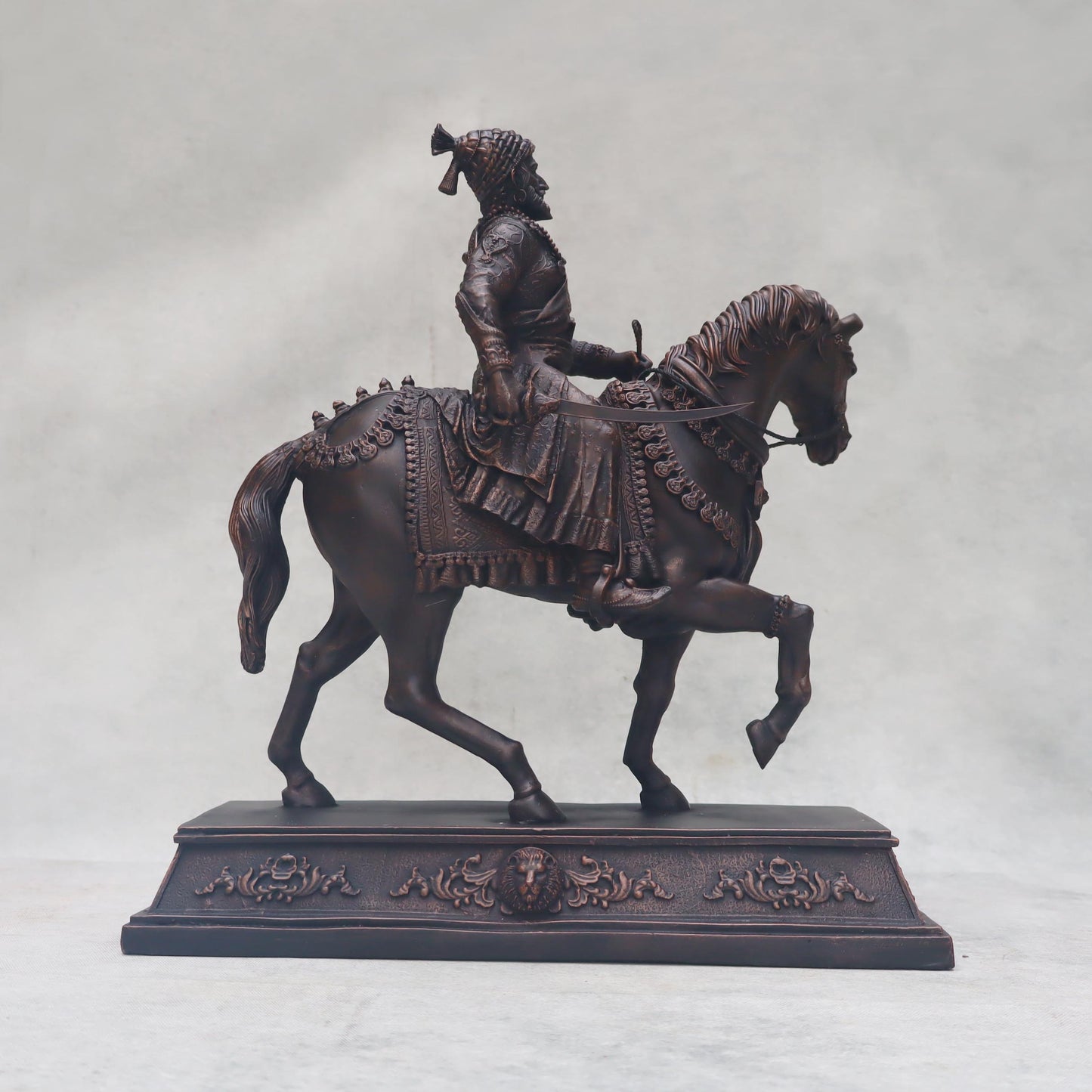 Shivaji Maharaj On Horse by Satgurus