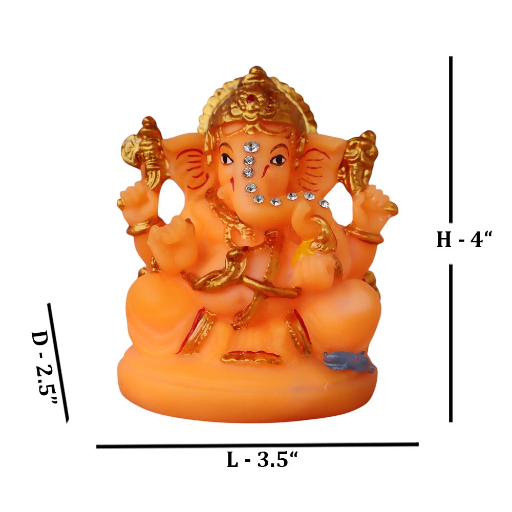Mukut Ganesha / Coral Matt by Satgurus