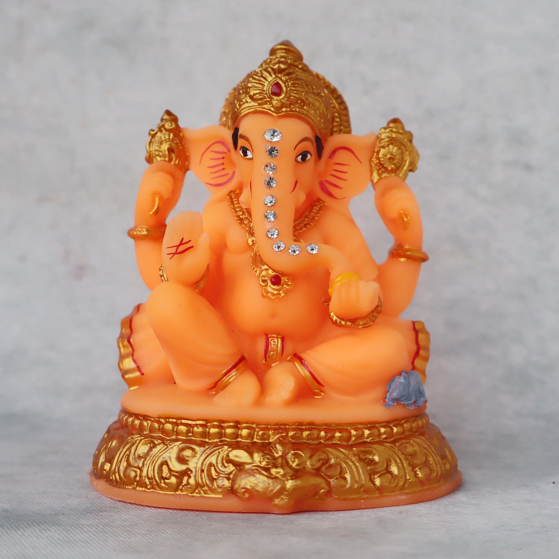 Blessing Ganesha / Coral Matt by Satgurus