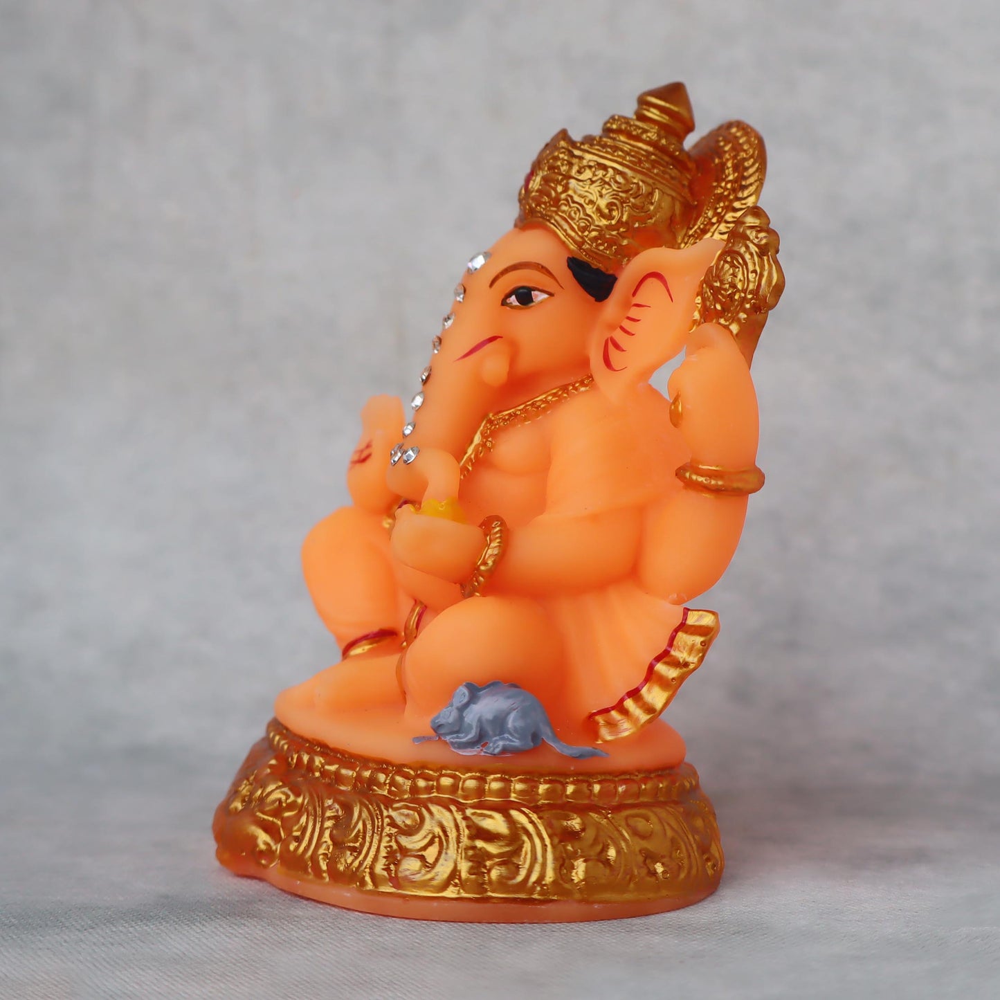 Blessing Ganesha / Coral Matt by Satgurus