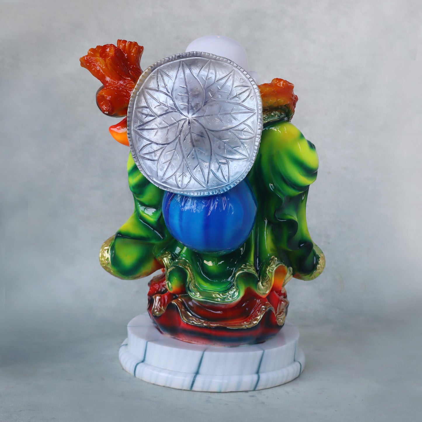 Laughing Buddha With Ingot / Green by Satgurus