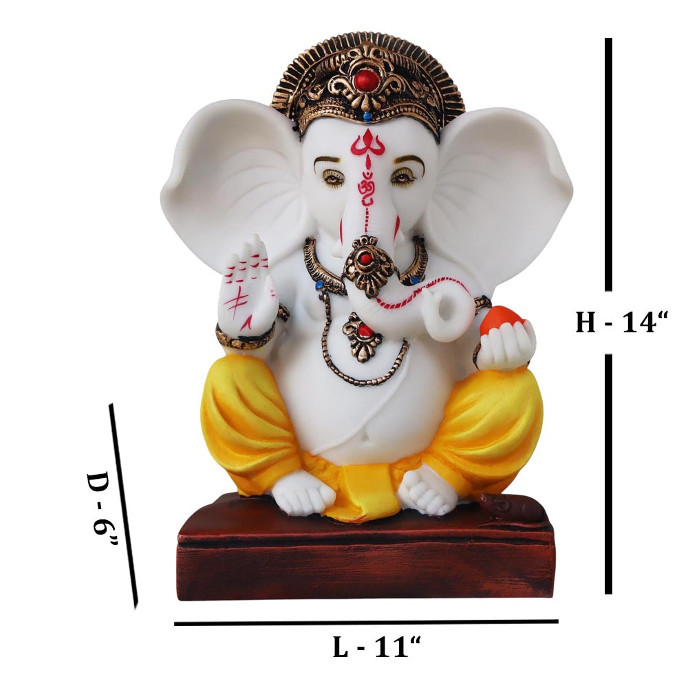 Ashirwad Ganesha / Yellow by Satgurus
