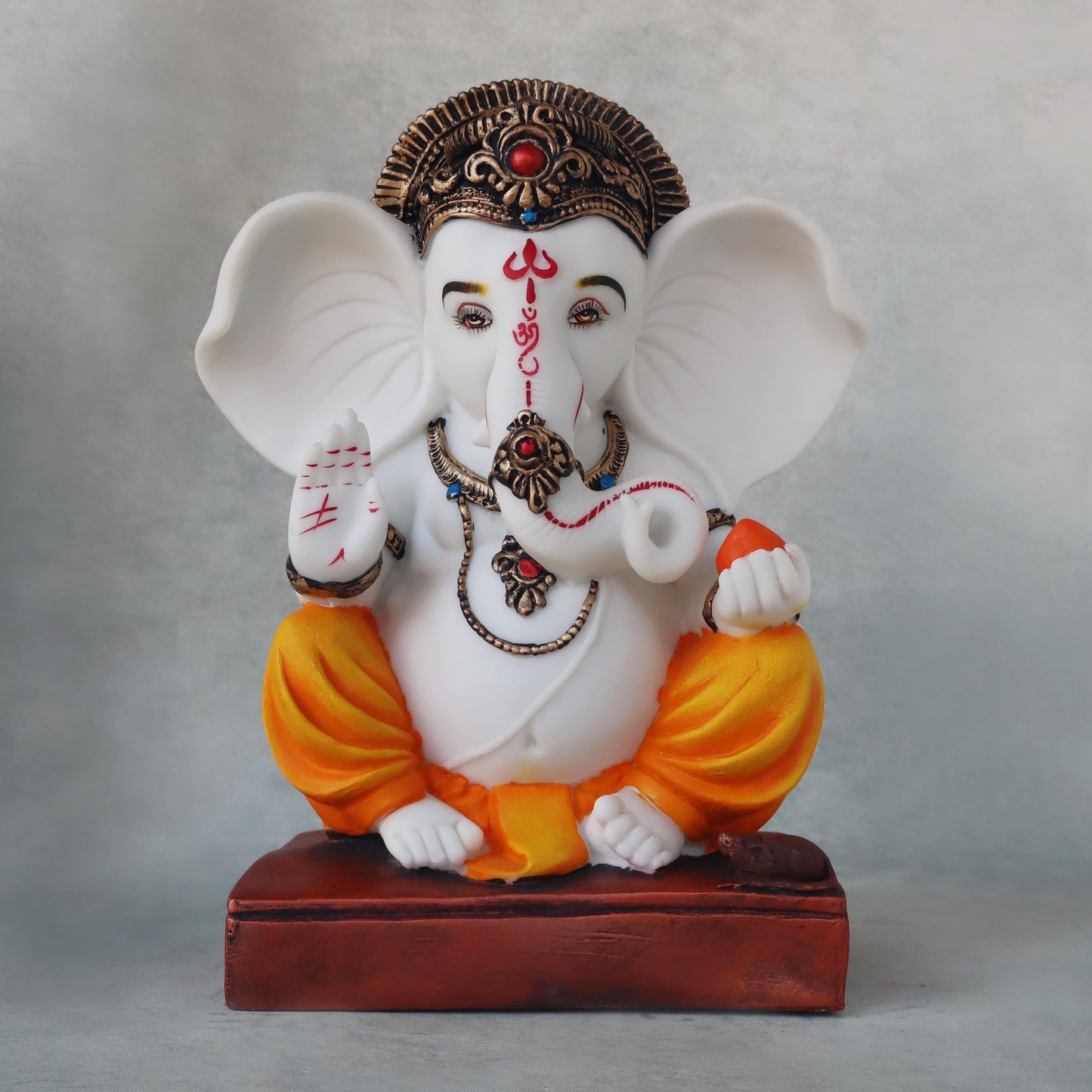 Ashirwad Ganesha / Orange by Satgurus