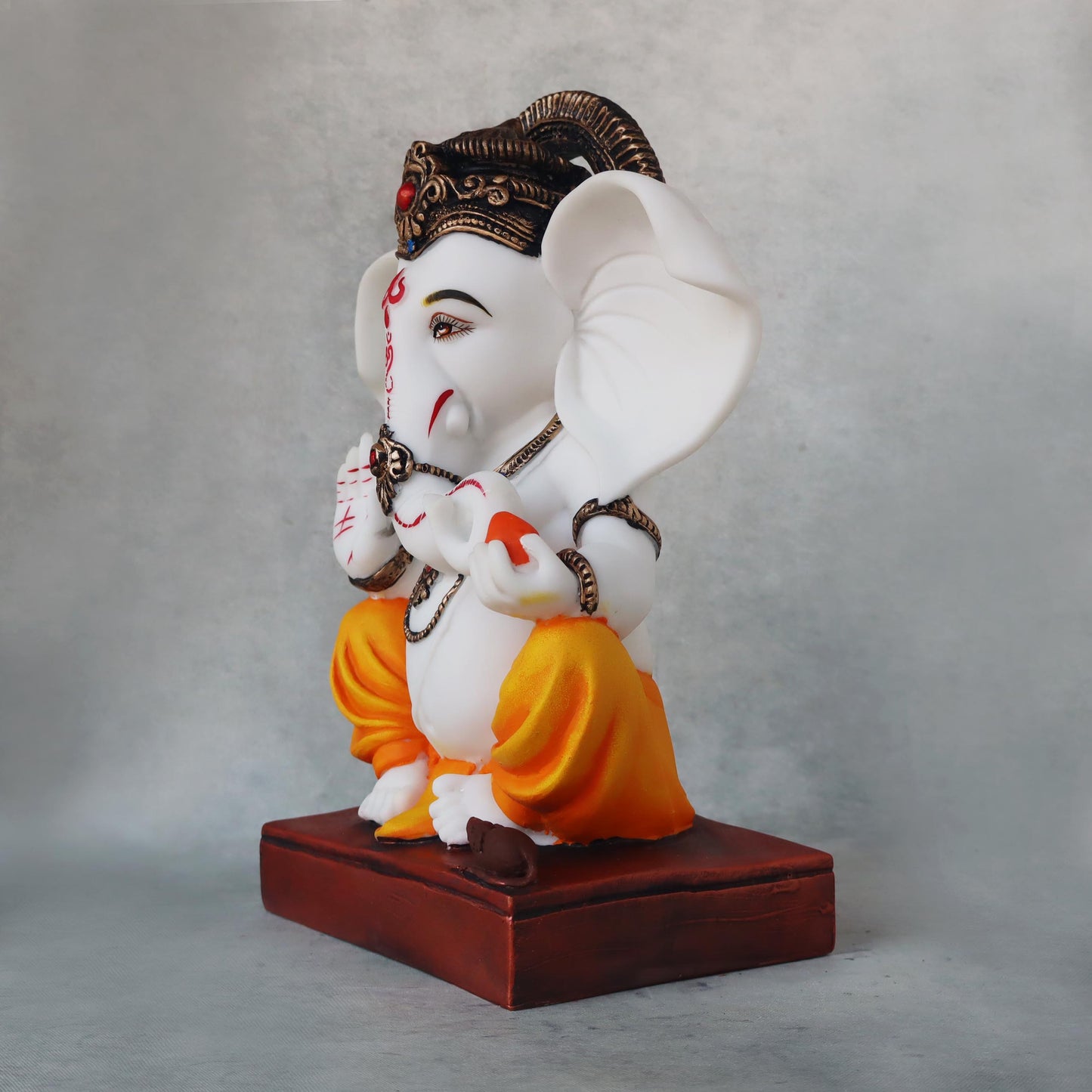 Ashirwad Ganesha / Orange by Satgurus