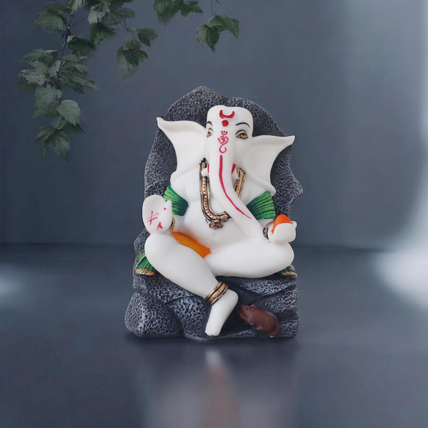 Embossed Ganesha In Stone by Satgurus