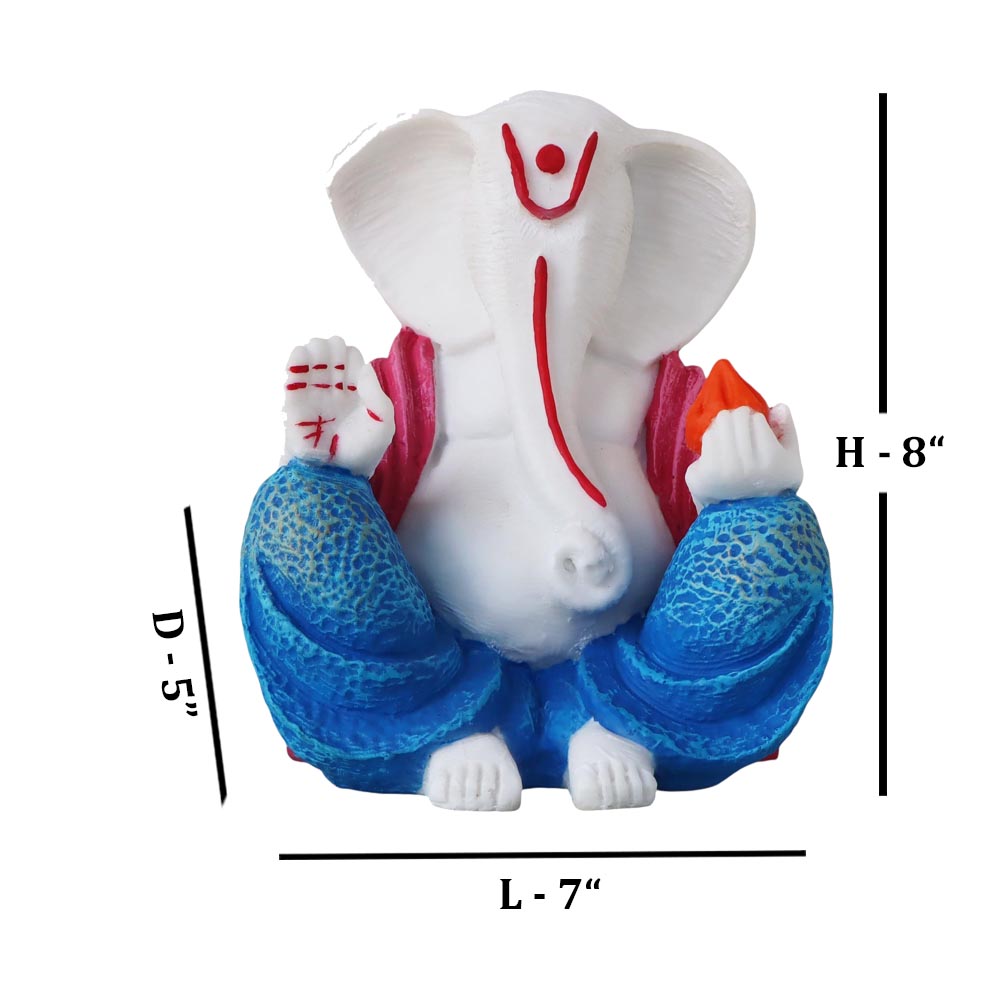 Abstract Blessing Ganesha by Satgurus