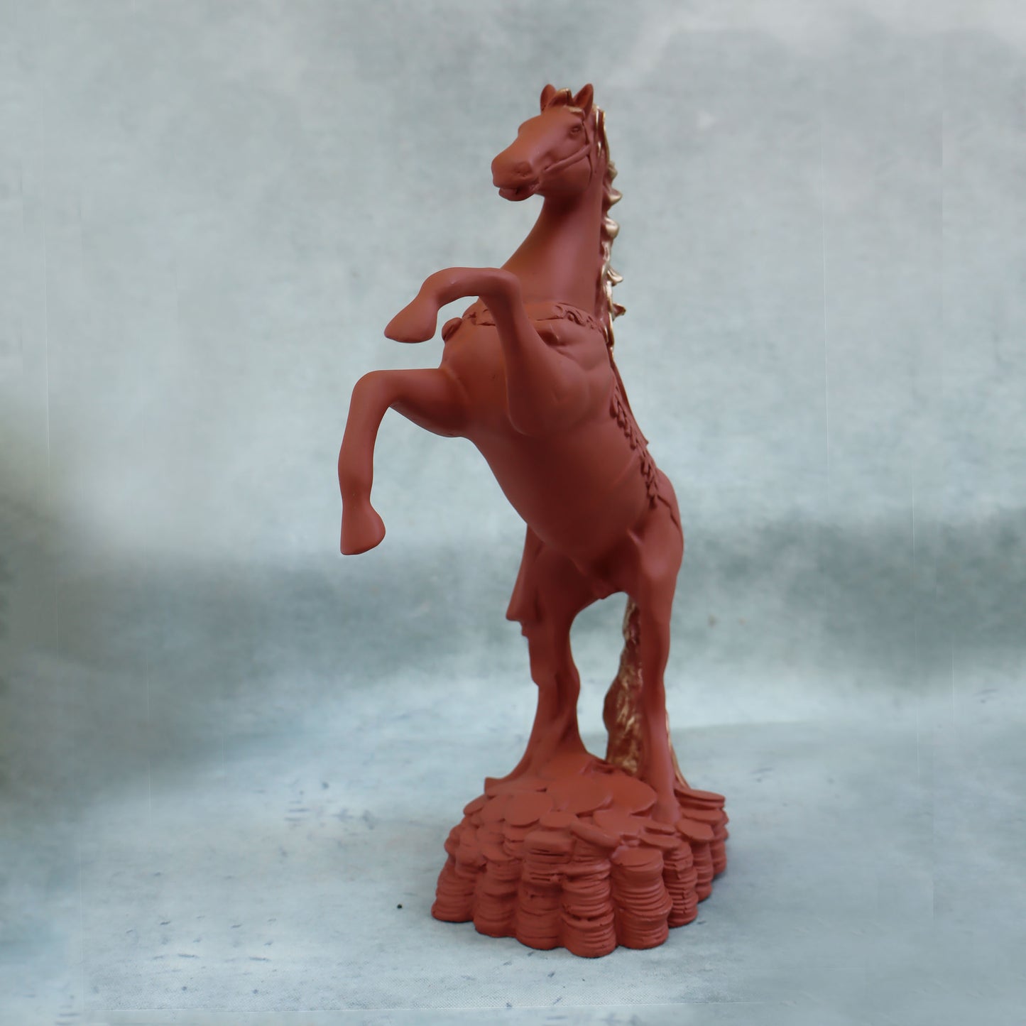 Rearing Pastel Orange Horse by Satgurus