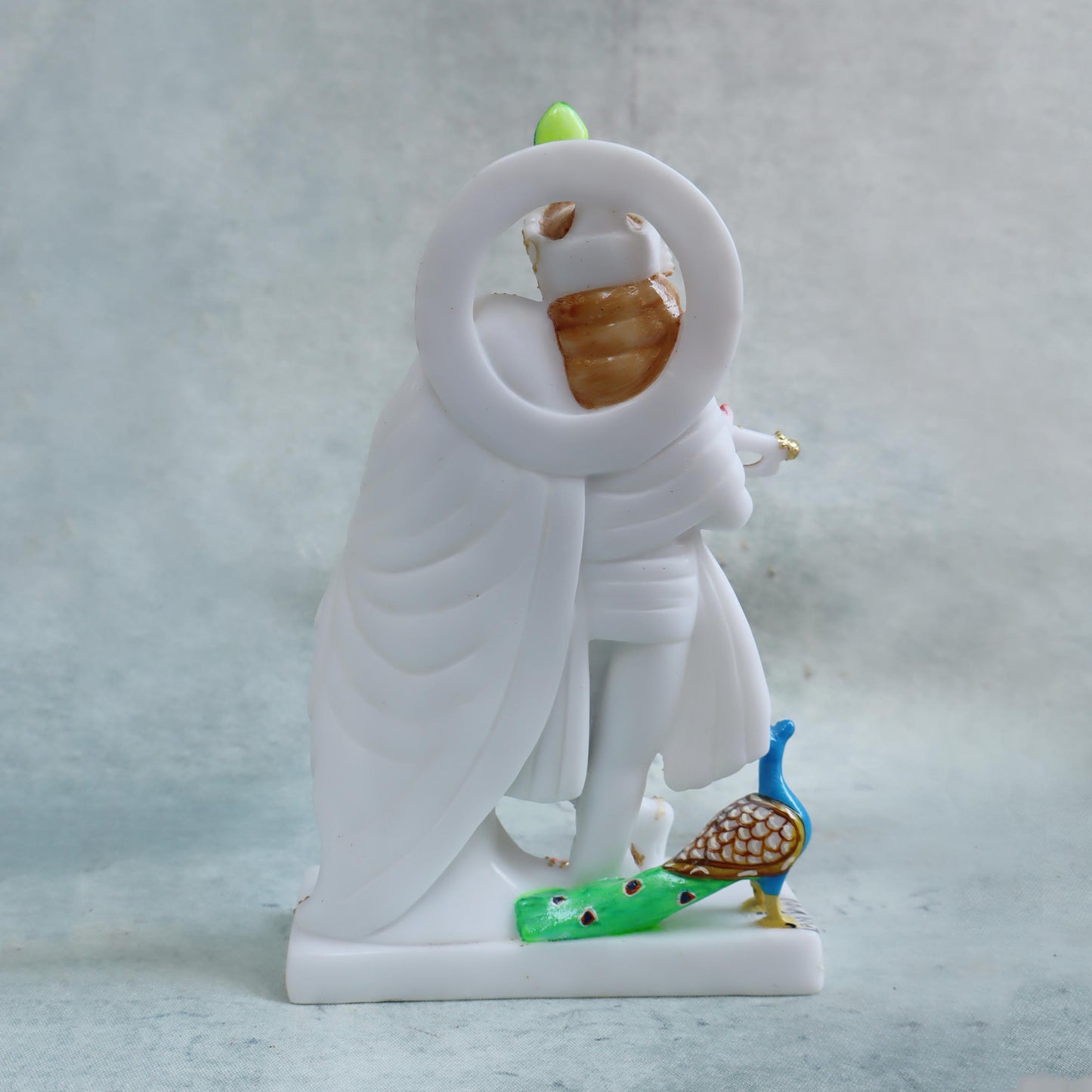 Radha Krishna Idol / Pink Garland by Satgurus