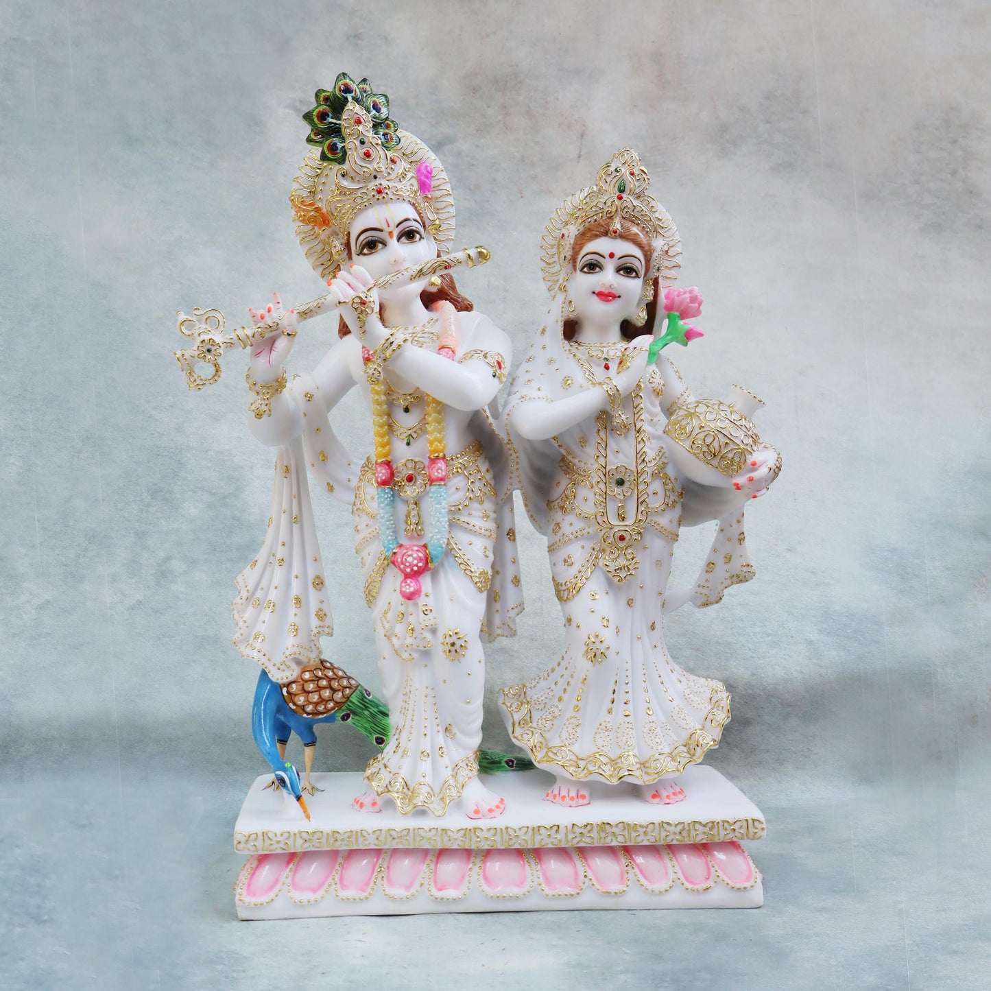 Radha Krishna Idol With Matka by Satgurus