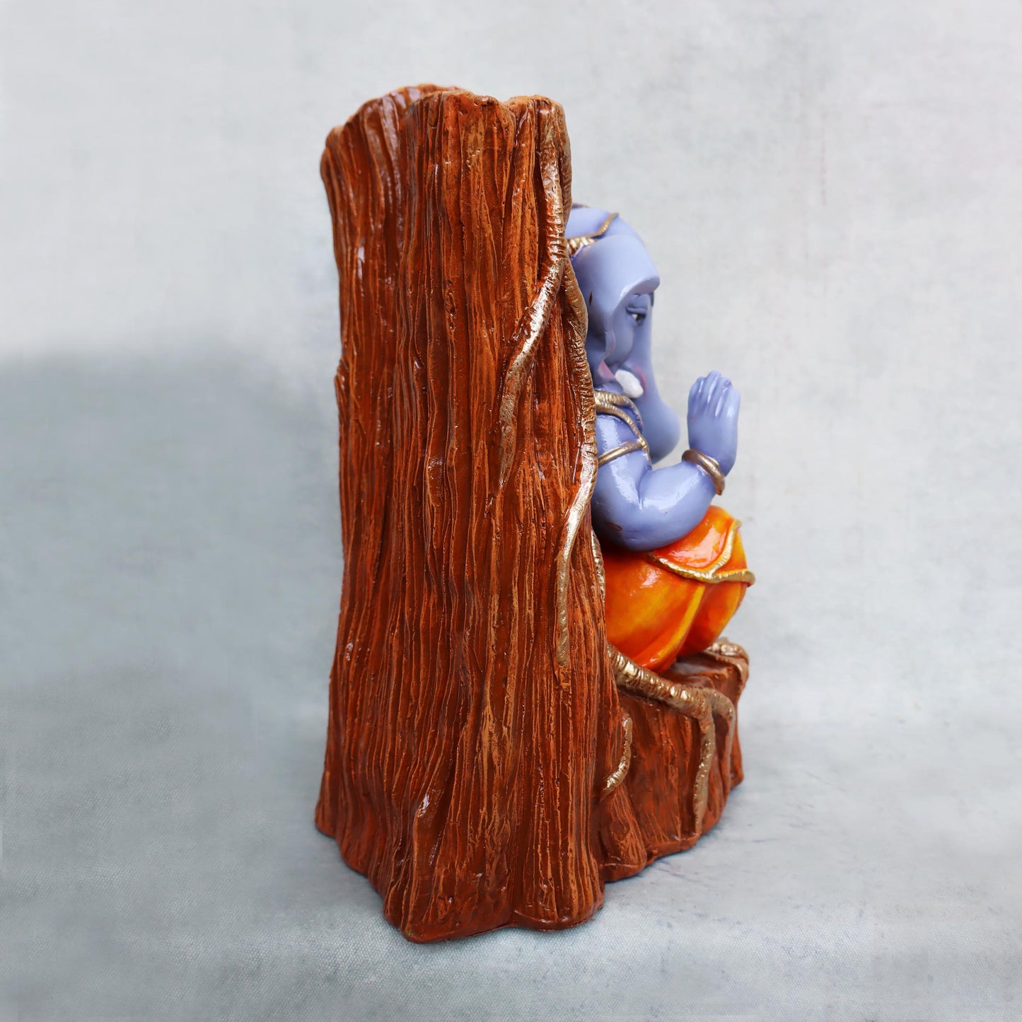 Ganesha Sitting On Log by Satgurus