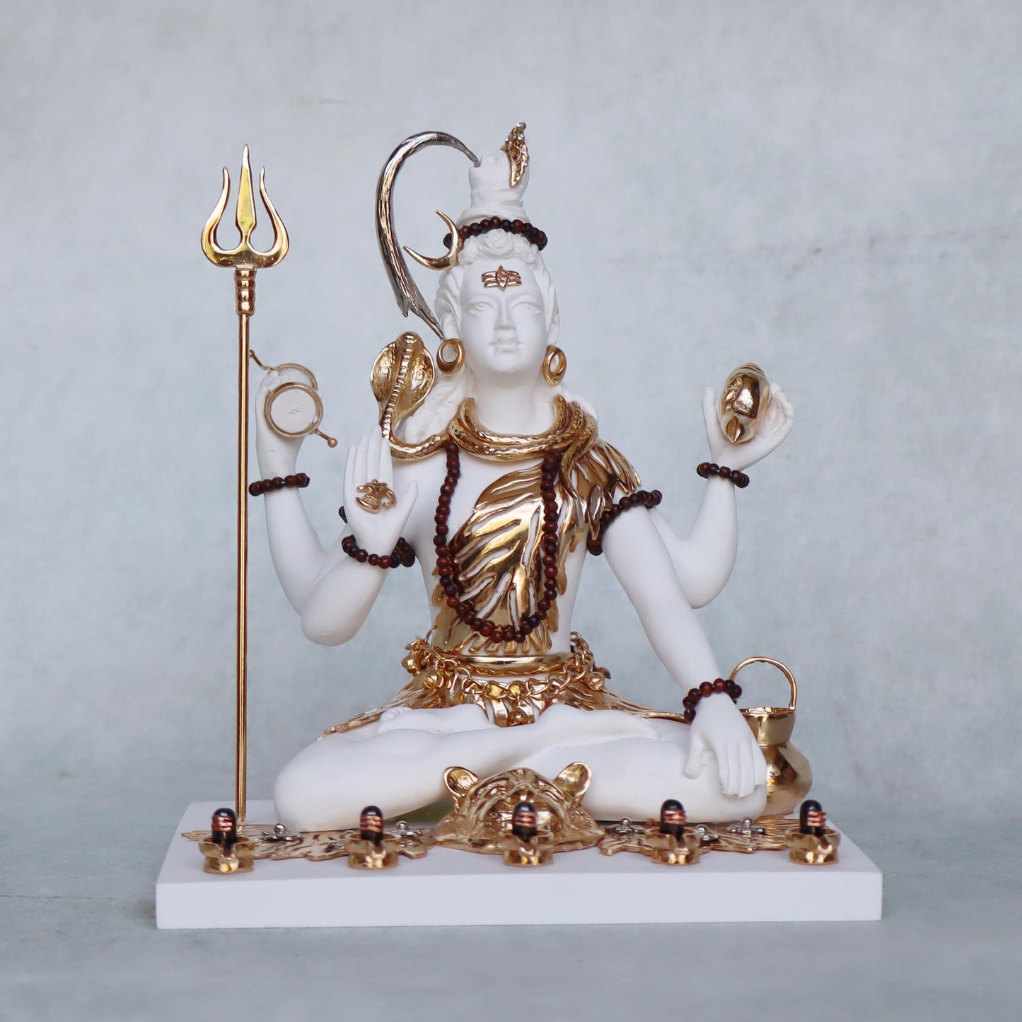 Shiva Idol With Shivlings by Satgurus