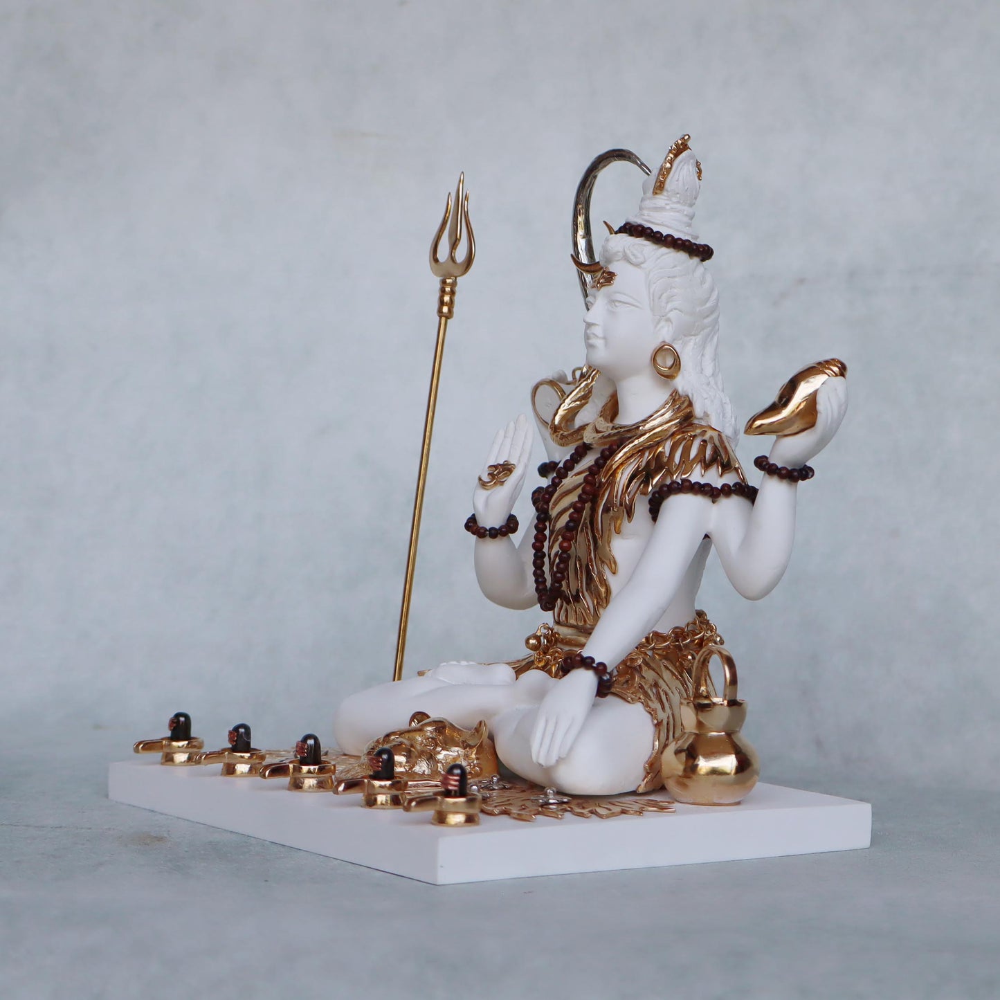 Shiva Idol With Shivlings by Satgurus