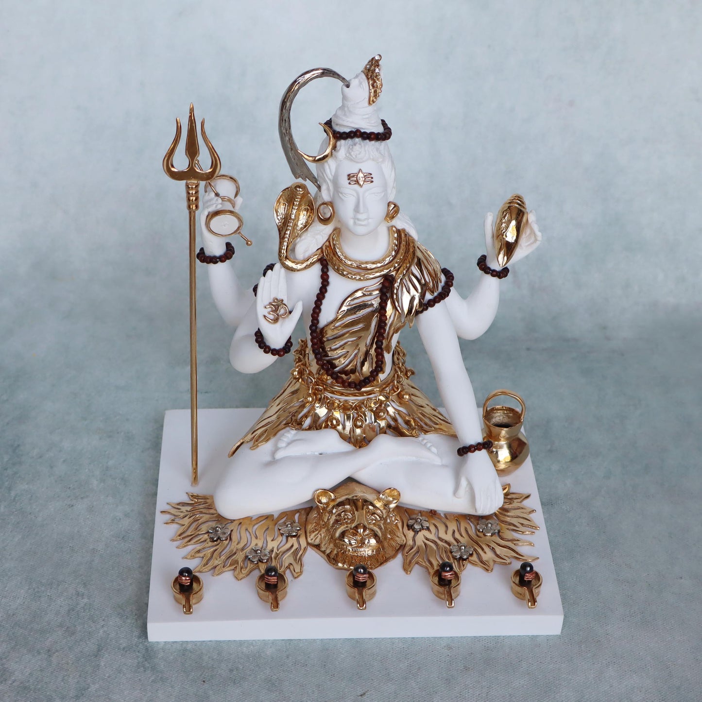 Shiva Idol With Shivlings by Satgurus