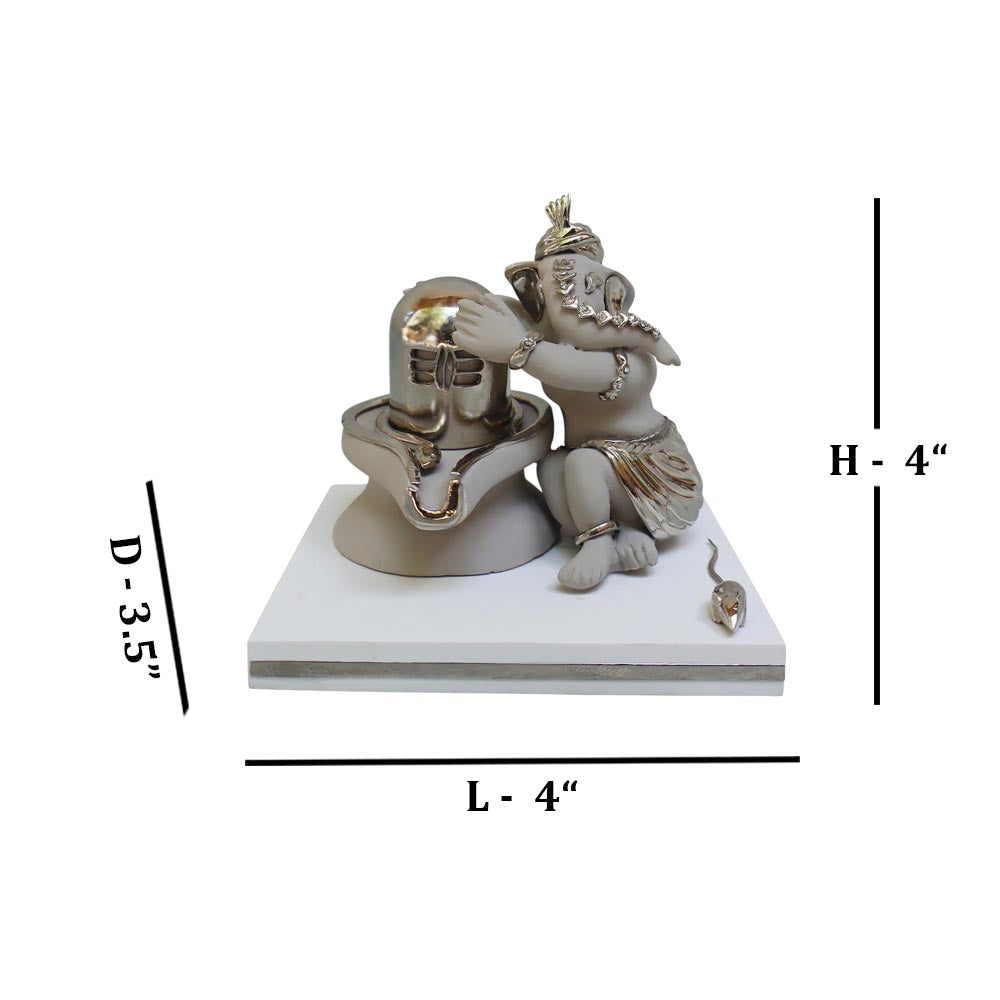 Ganesh Idol With Shivling by Satgurus