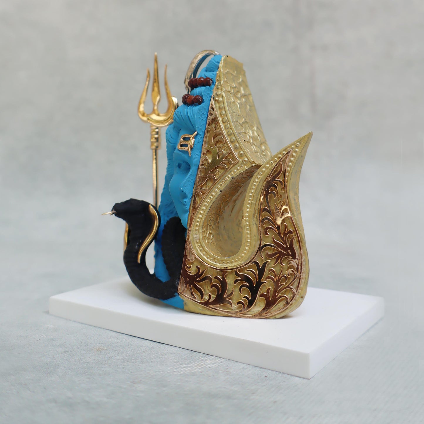 Shiva With Gold Plated by Satgurus