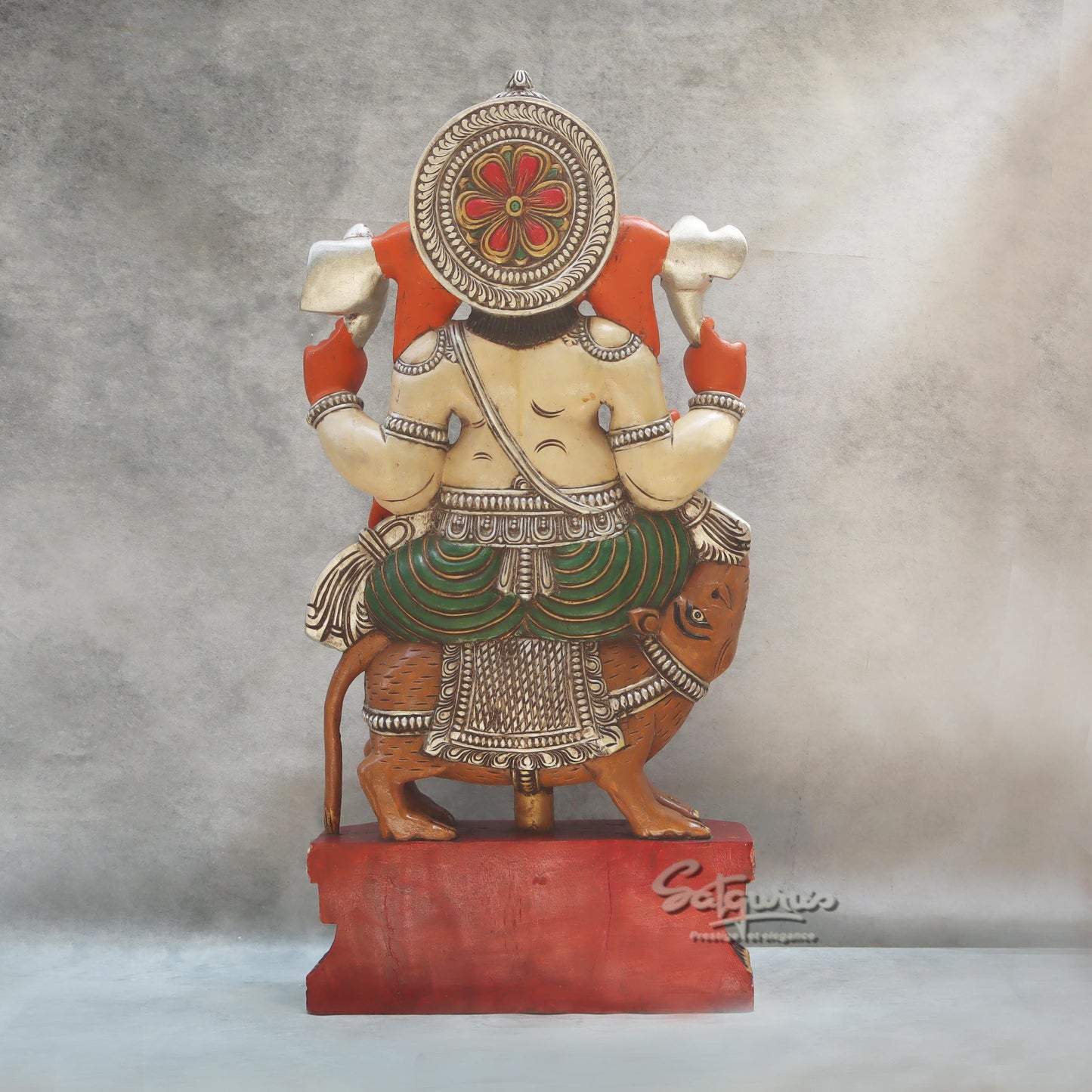Abhaya Seated Ganesha by Satgurus