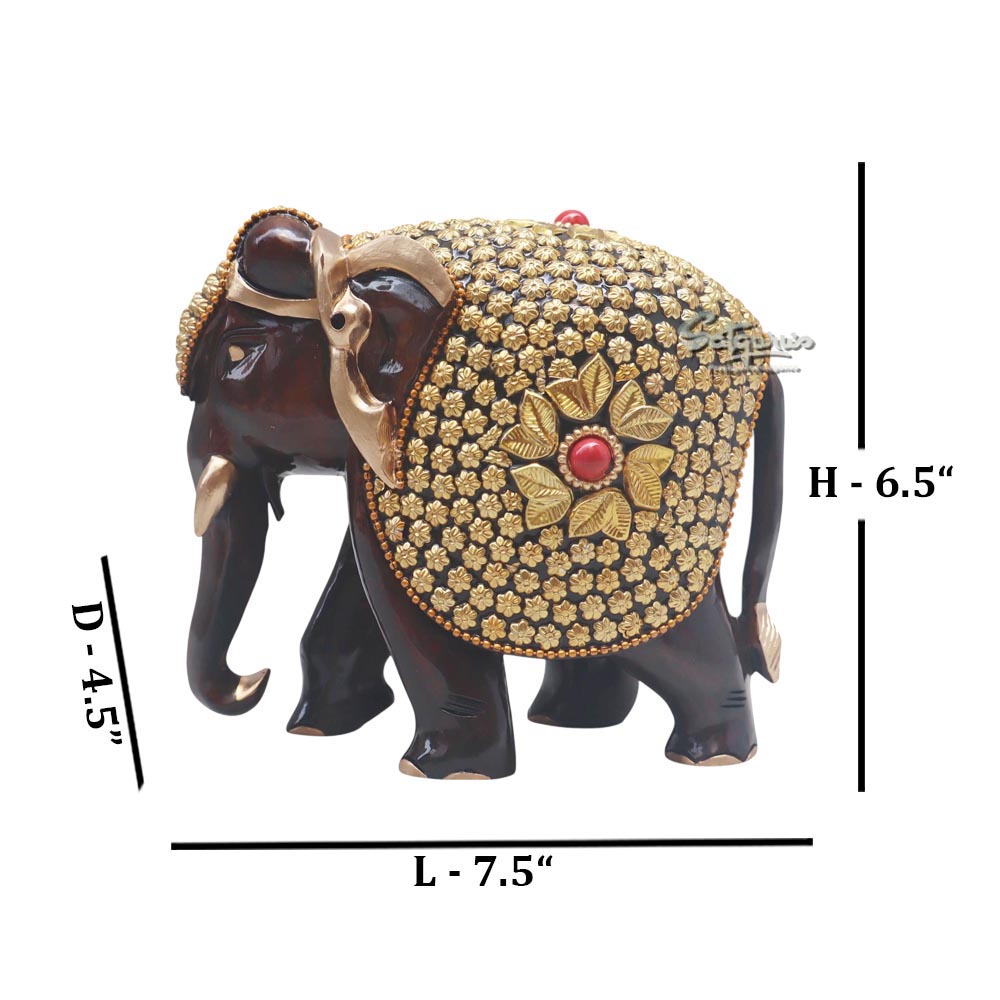 Beads Work Elephant by Satgurus