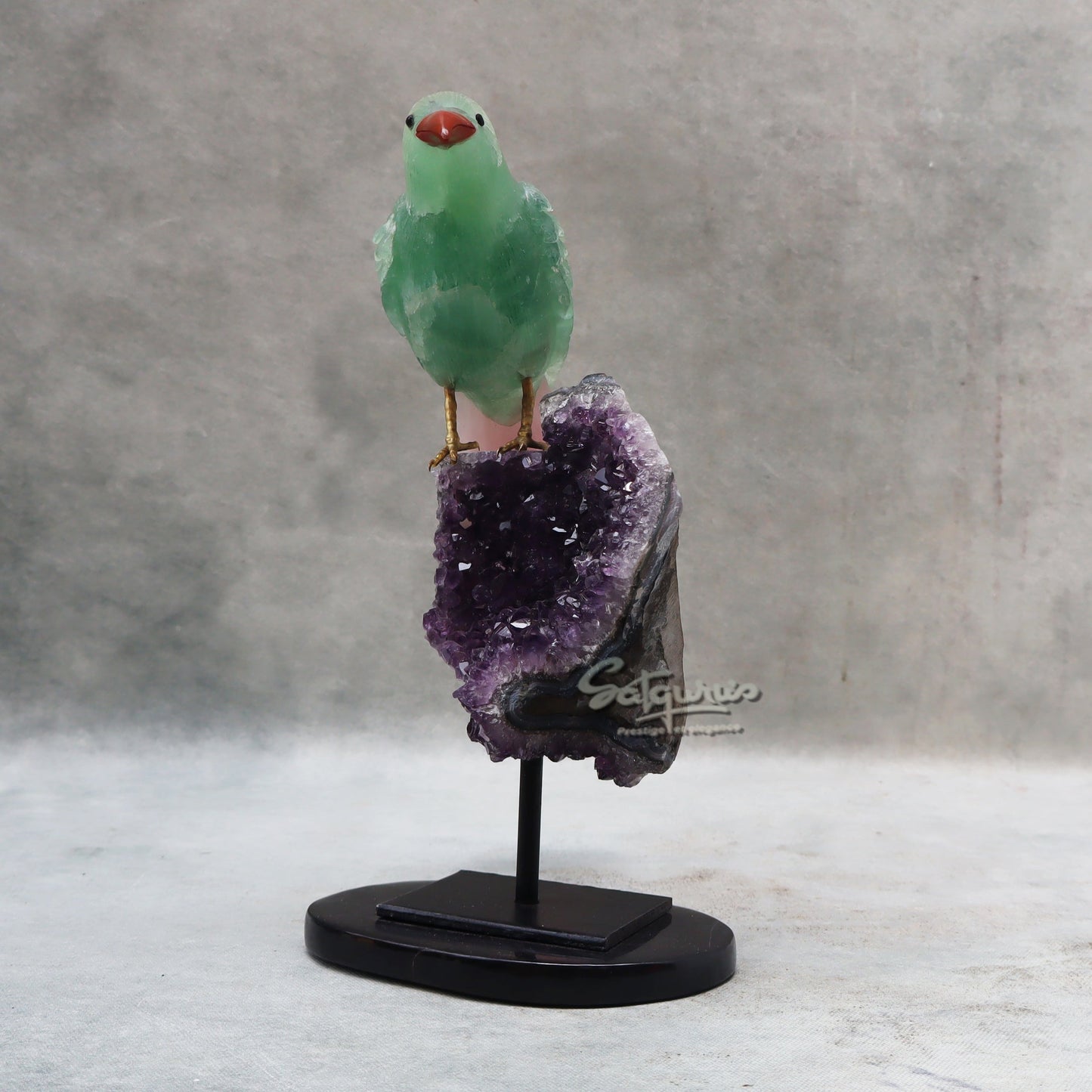 Semi Precious Stone Bird by Satgurus