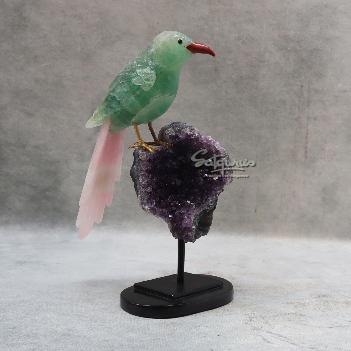 Semi Precious Stone Bird by Satgurus