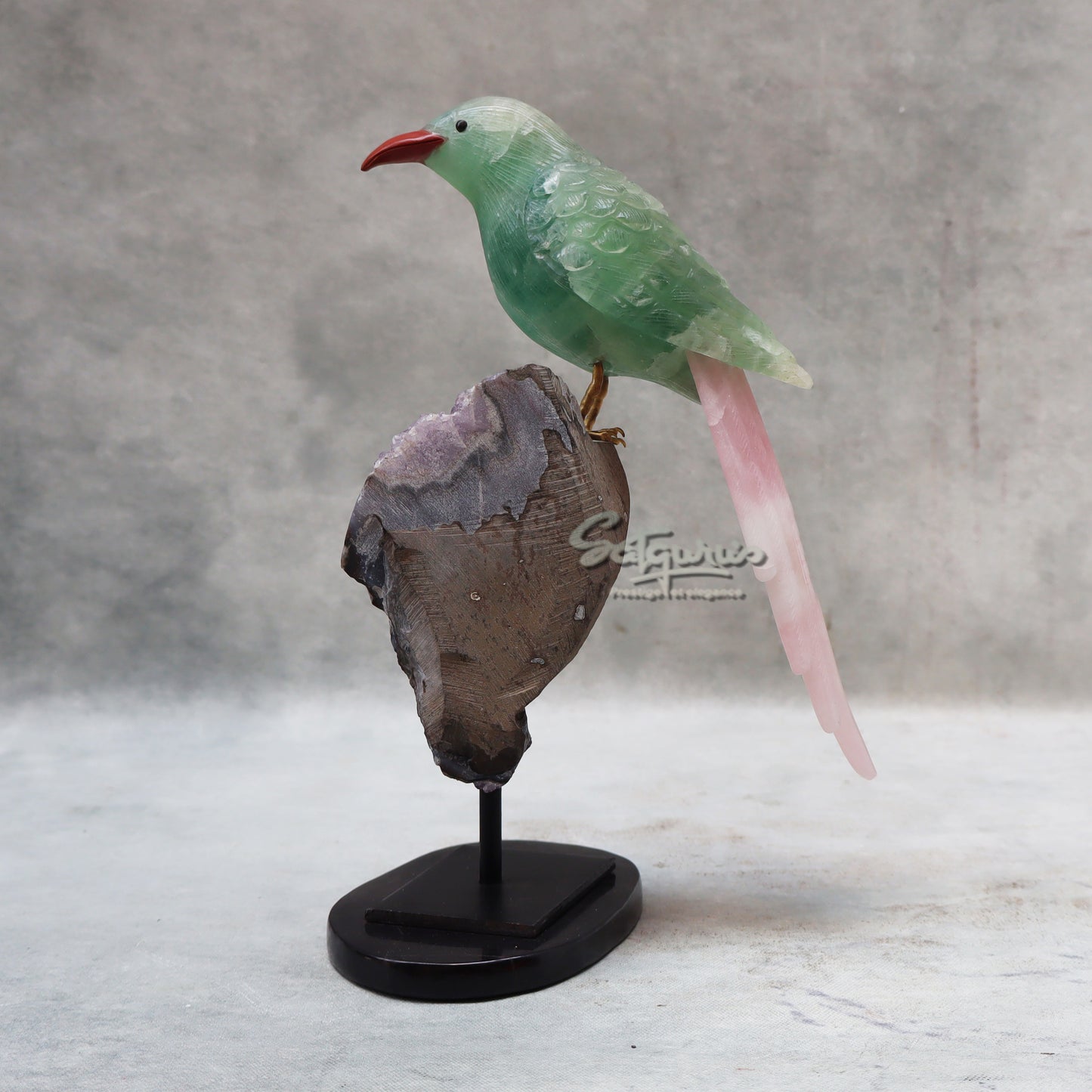 Semi Precious Stone Bird by Satgurus
