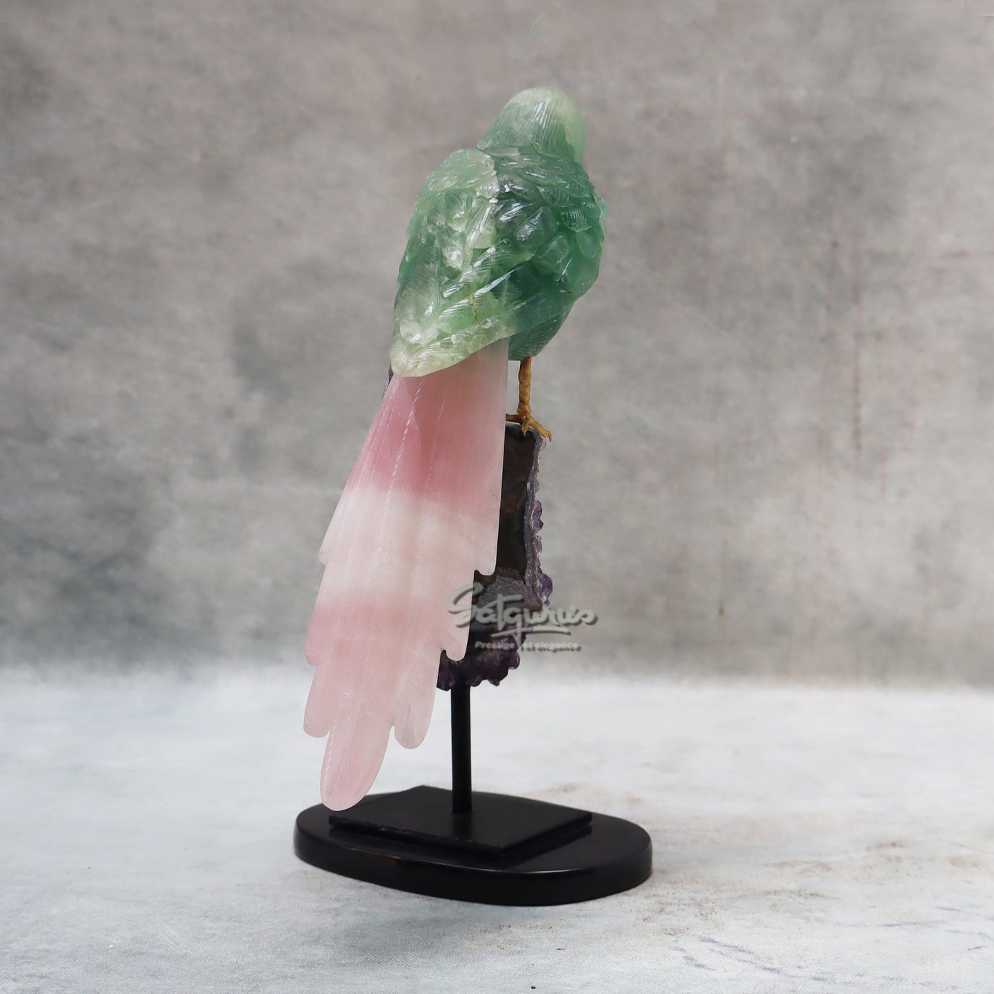 Semi Precious Stone Bird by Satgurus