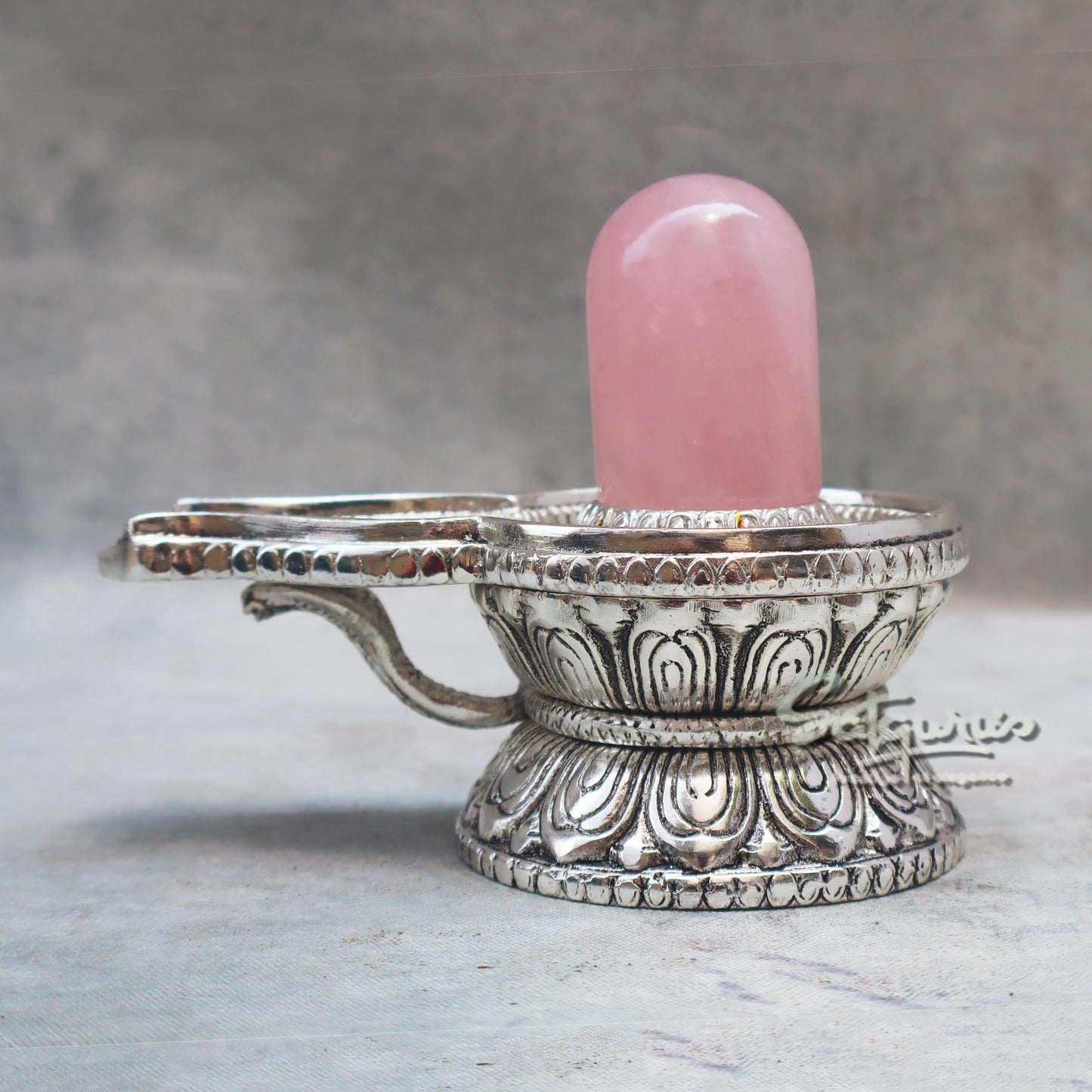 Shivling / Rose Quartz by Satgurus