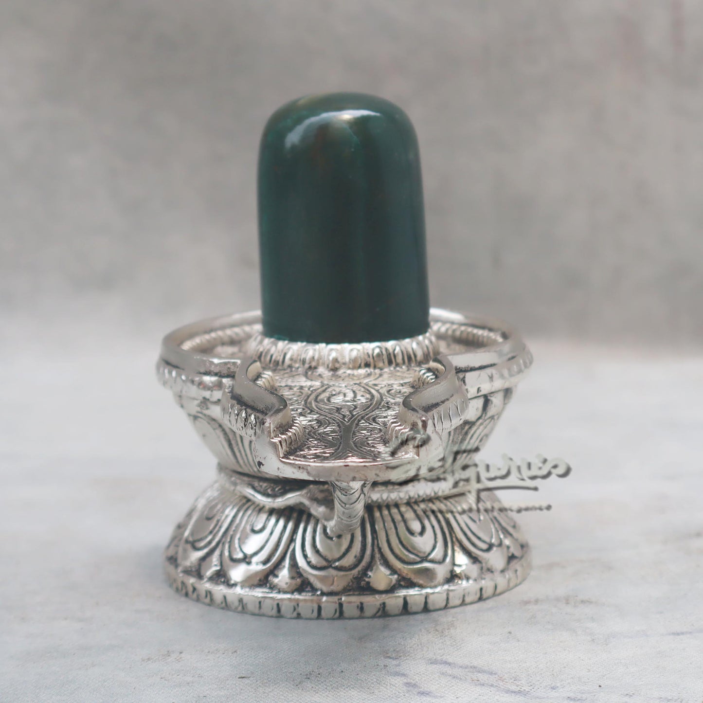 Shivling / Green Jade by Satgurus