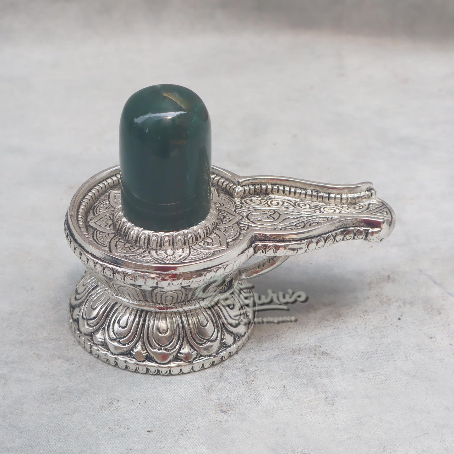 Shivling / Green Jade by Satgurus