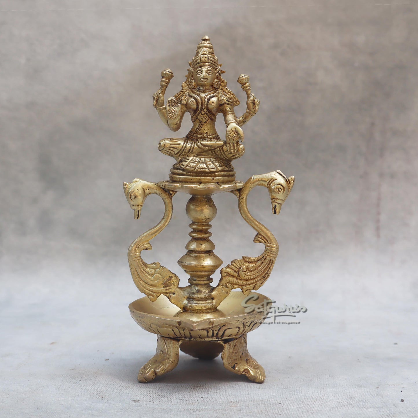 Dancing Laxmi On Diya by Satgurus