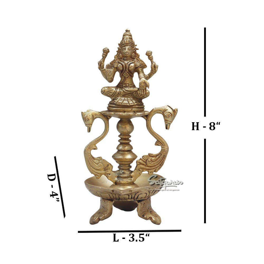 Sitting Laxmi On Diya by Satgurus