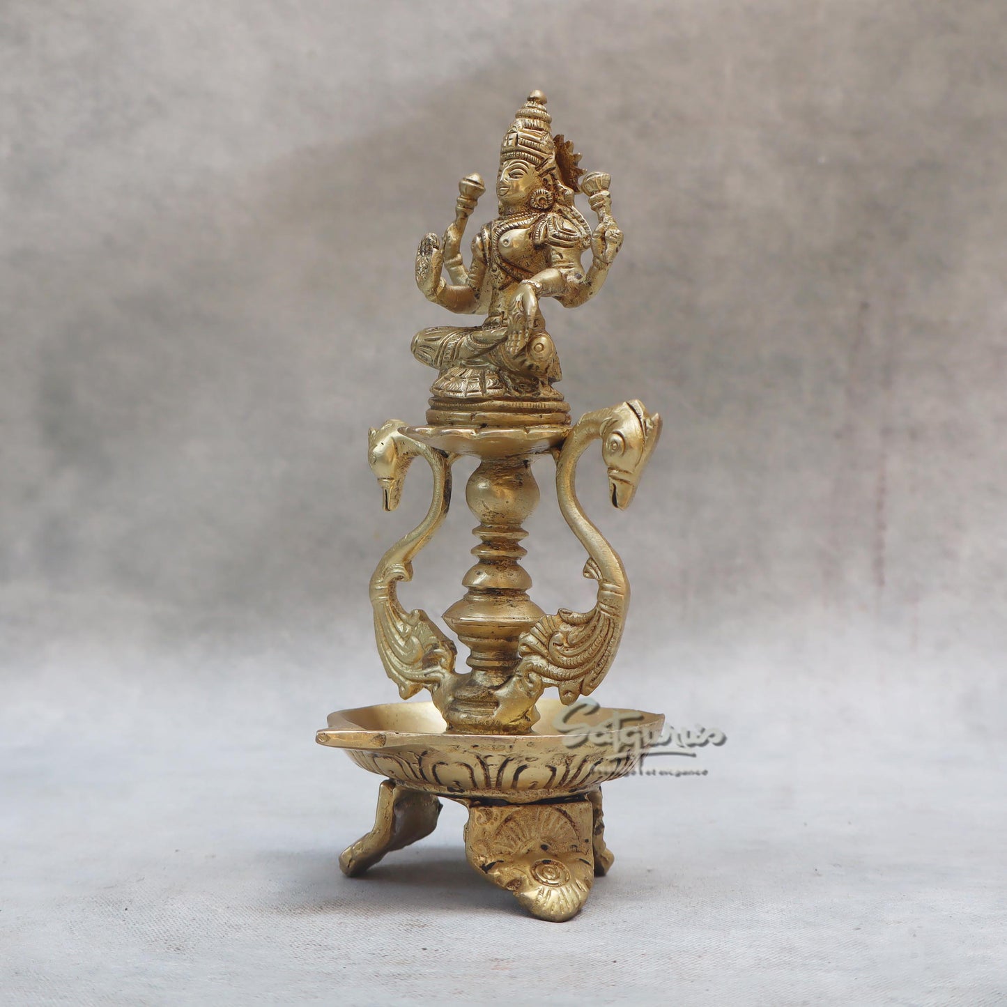 Sitting Laxmi On Diya by Satgurus